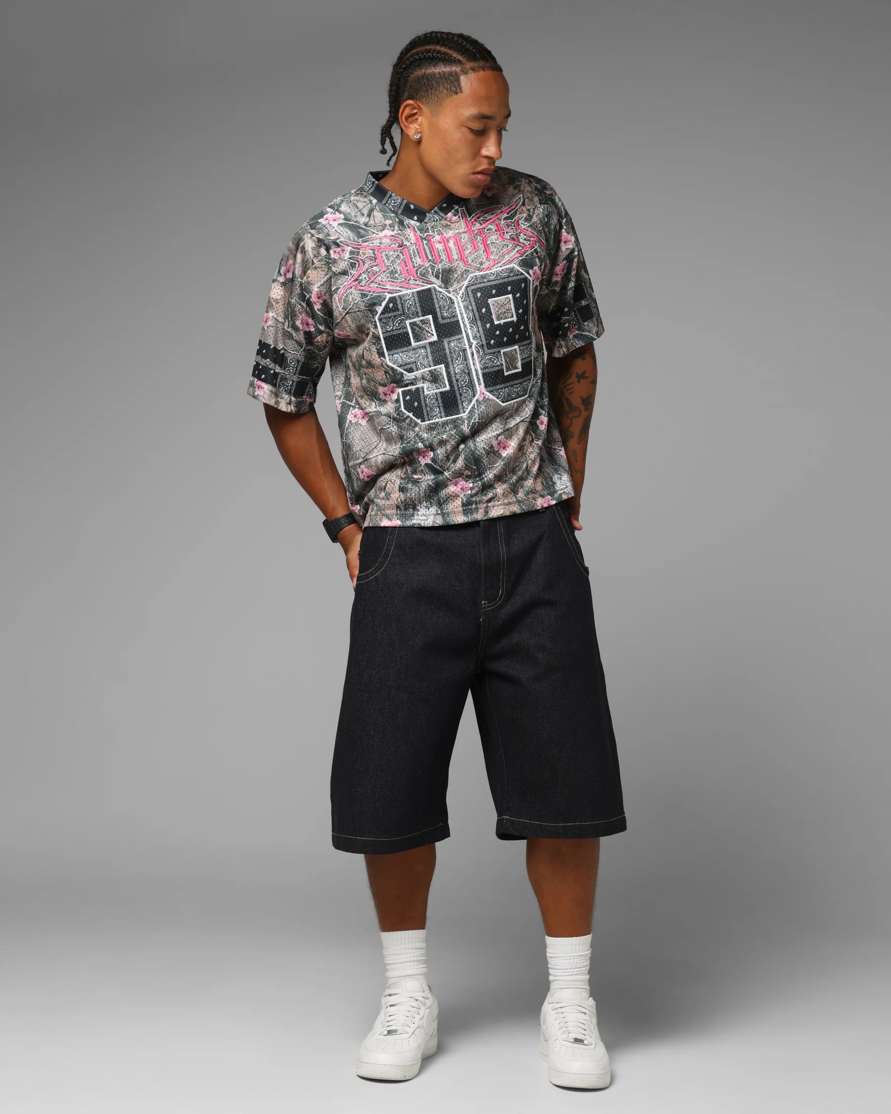 Loiter Hardcore Jersey Real Tree/Pink - Image 3