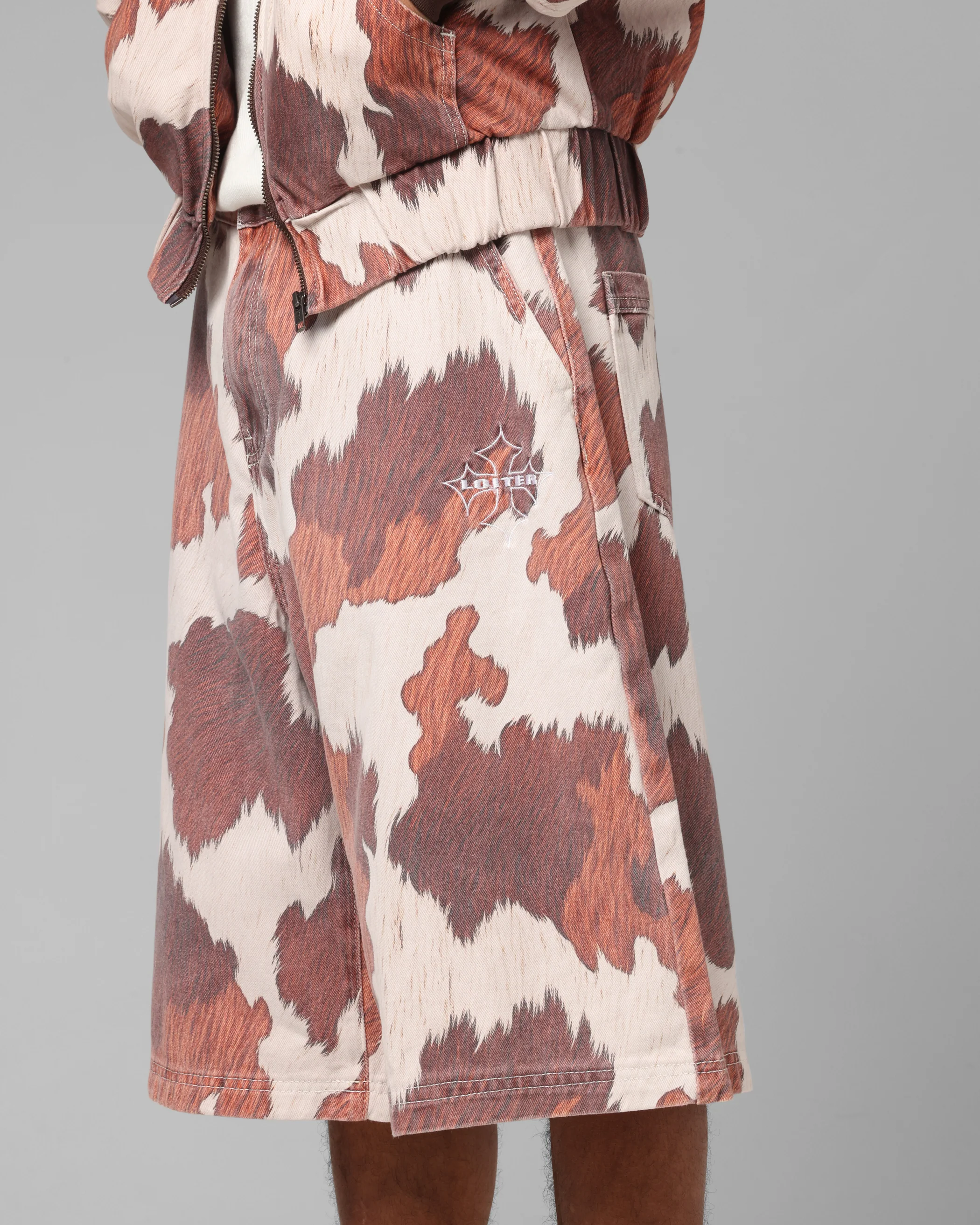 Loiter Hide Jorts Cowhide - Image 3