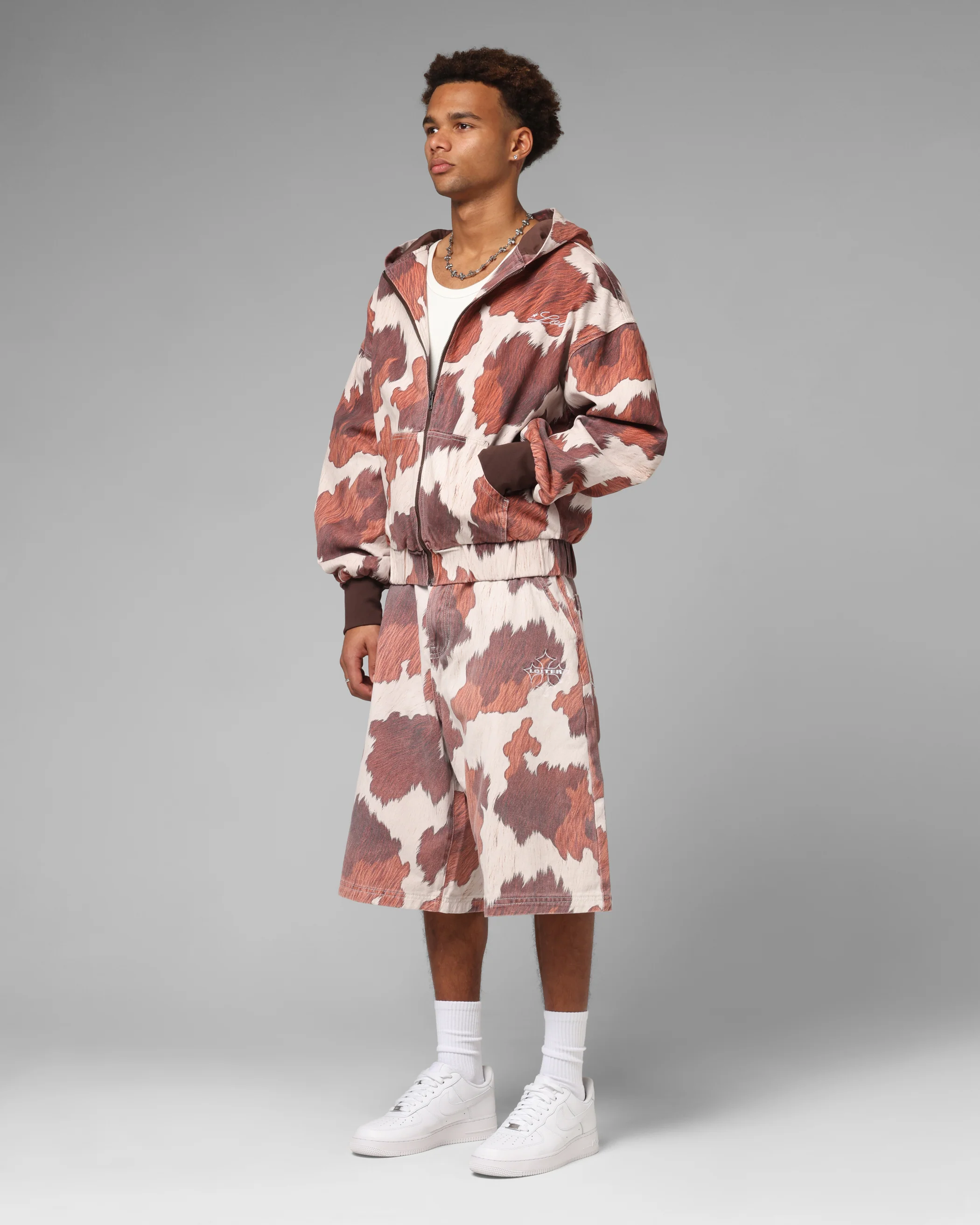 Loiter Hide Zip Jacket Cowhide - Image 3