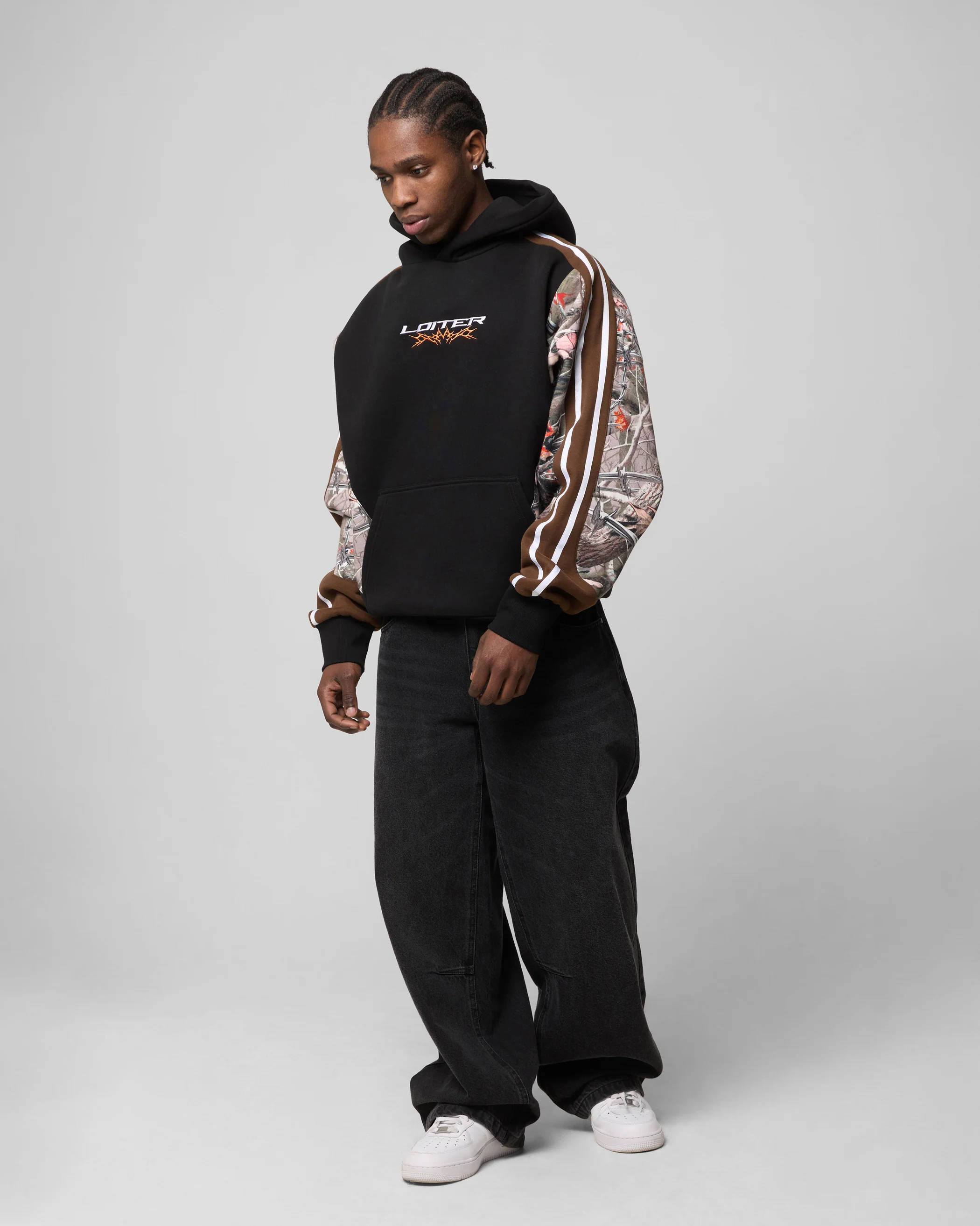 Hunter Patchwork Hoodie Real Tree Camo - Image 3
