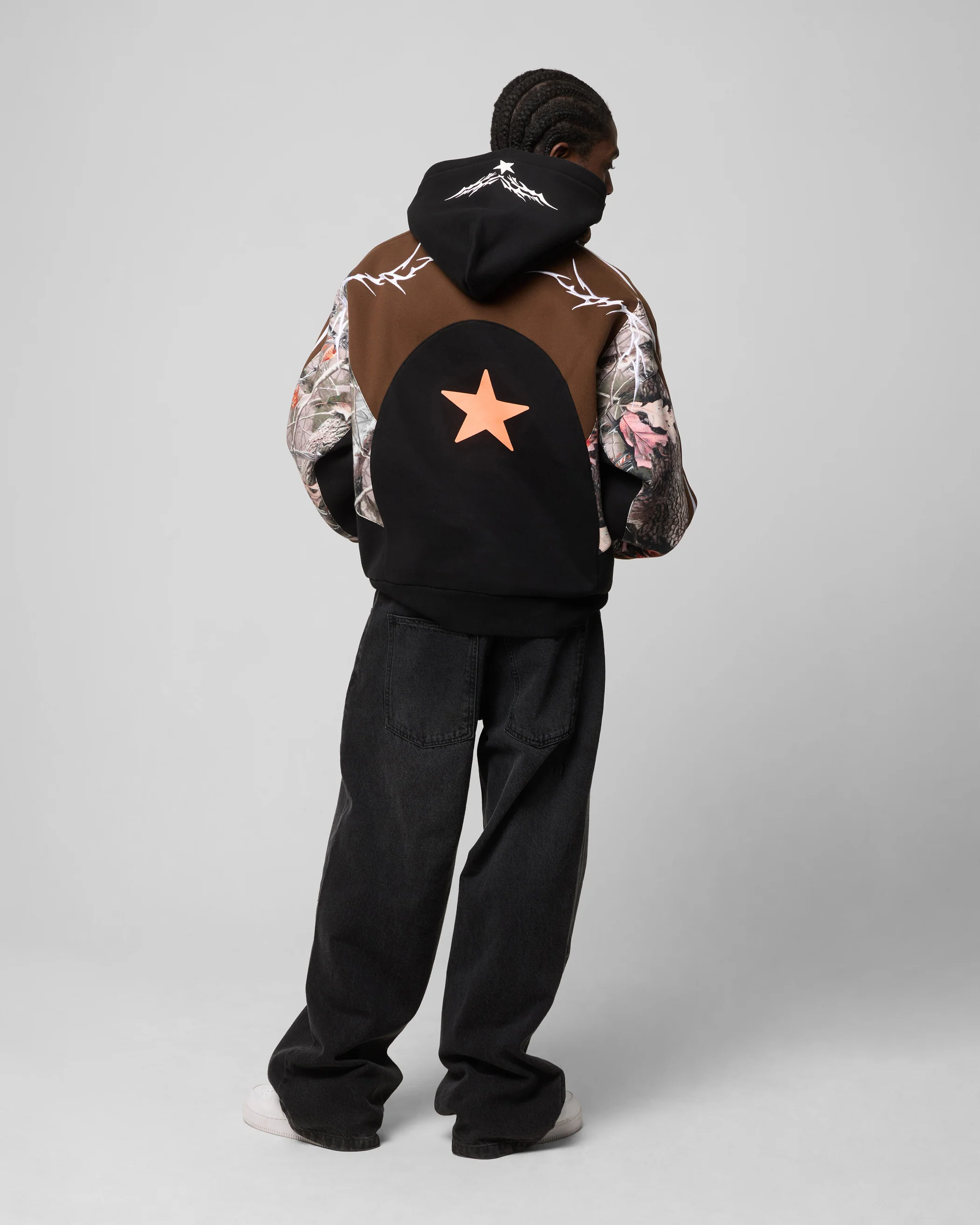 Hunter Patchwork Hoodie Real Tree Camo - Image 4