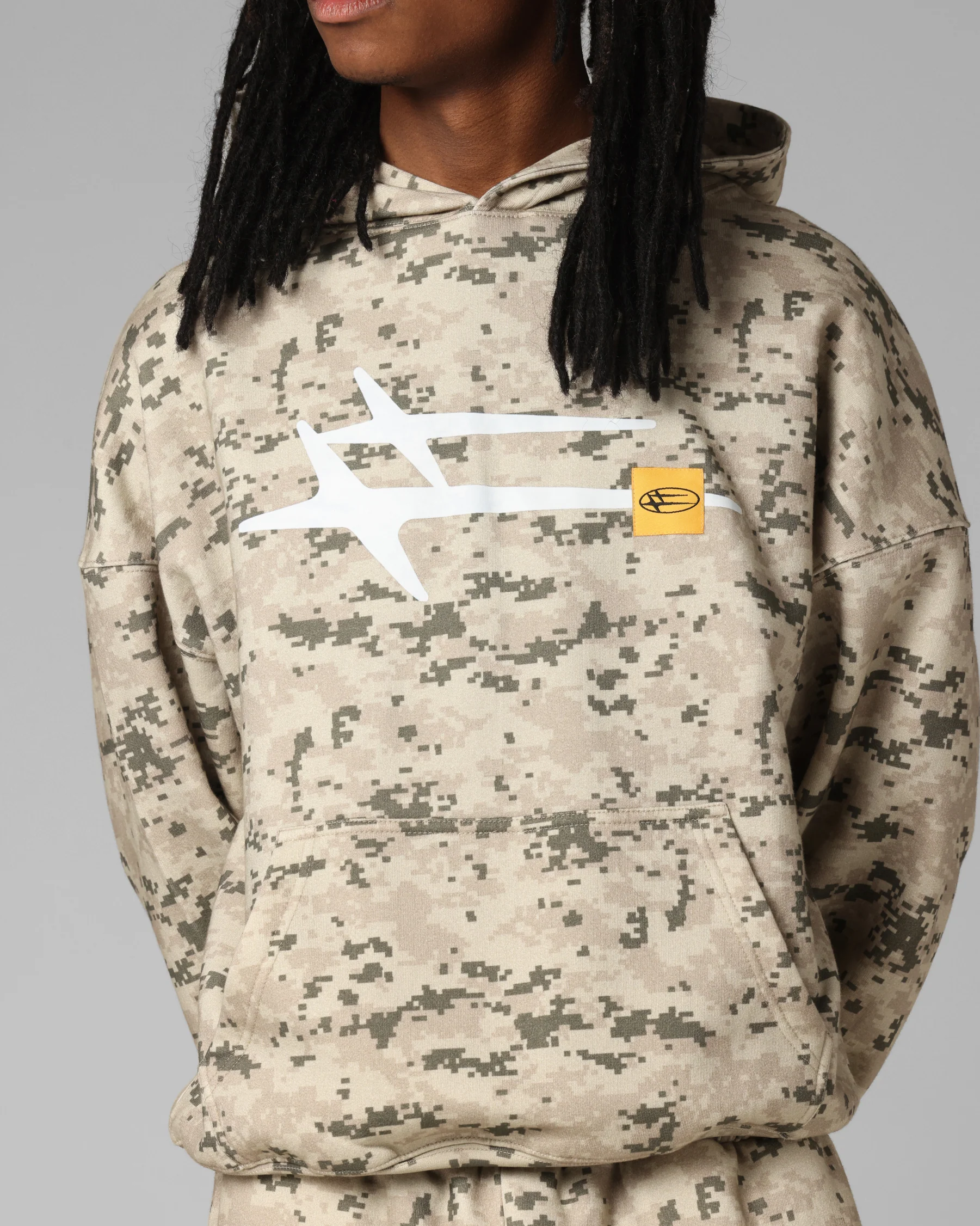 Loiter Hybrid Hoodie Digi Camo - Image 6