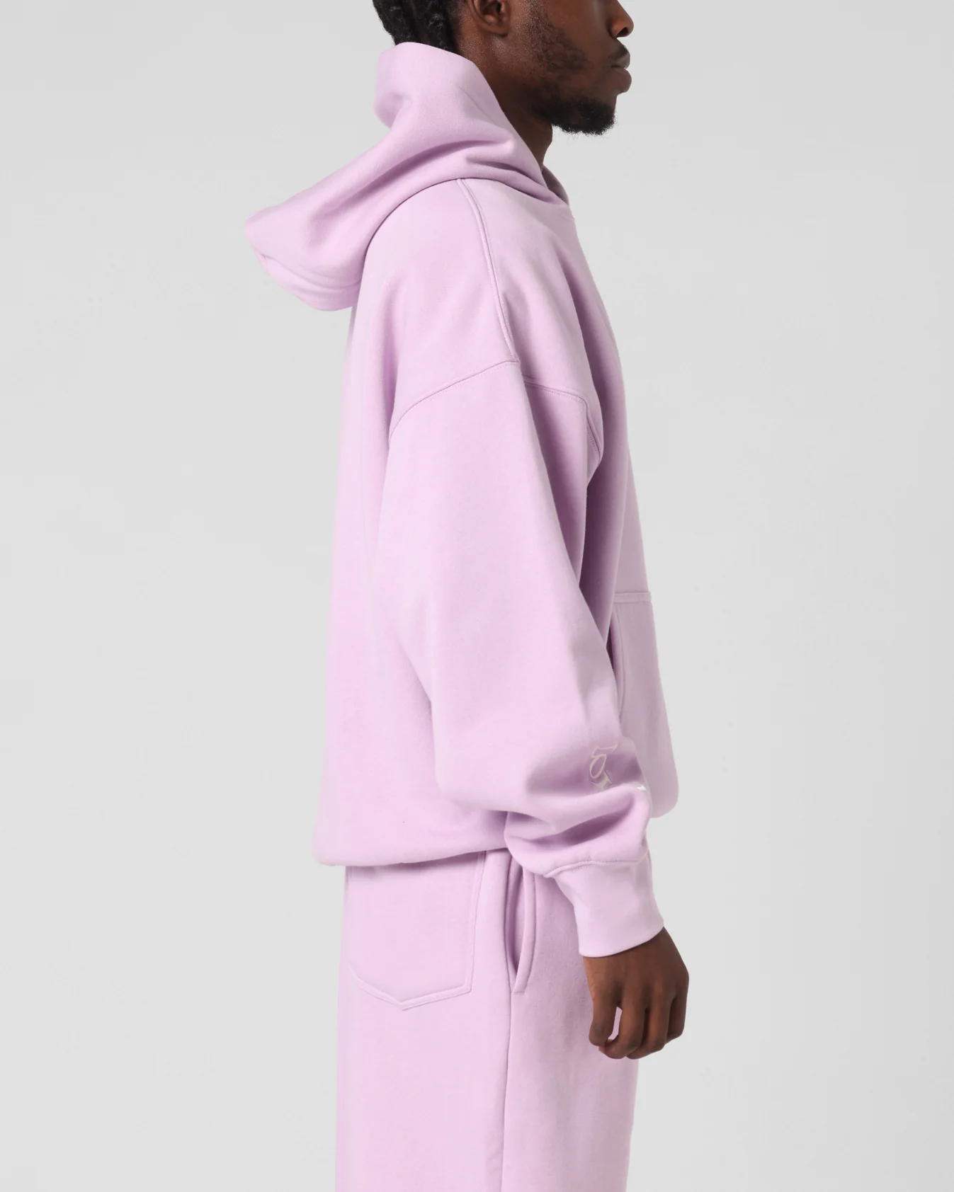 Loiter Hybrid Hoodie Lilac - Image 4