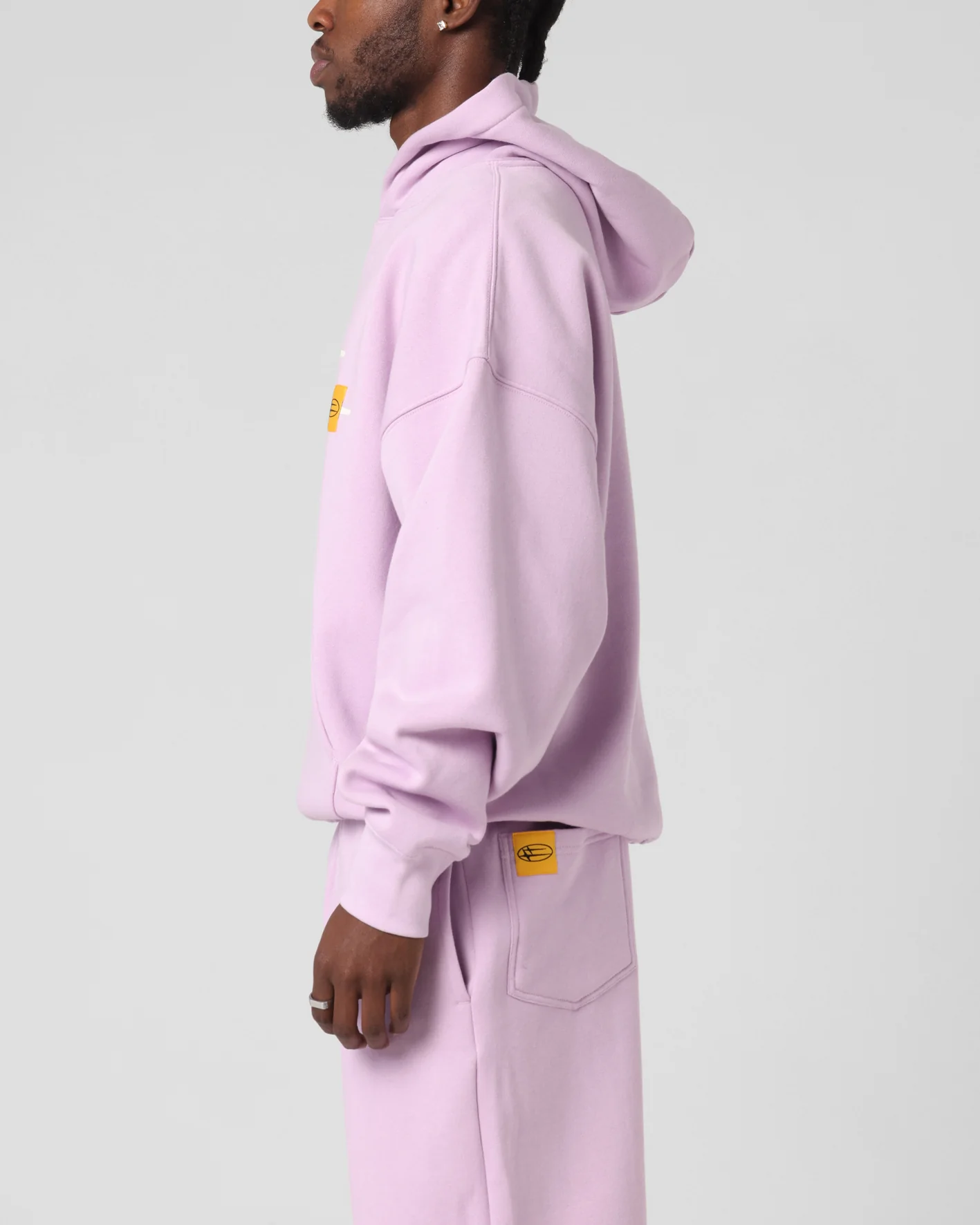 Loiter Hybrid Hoodie Lilac - Image 5