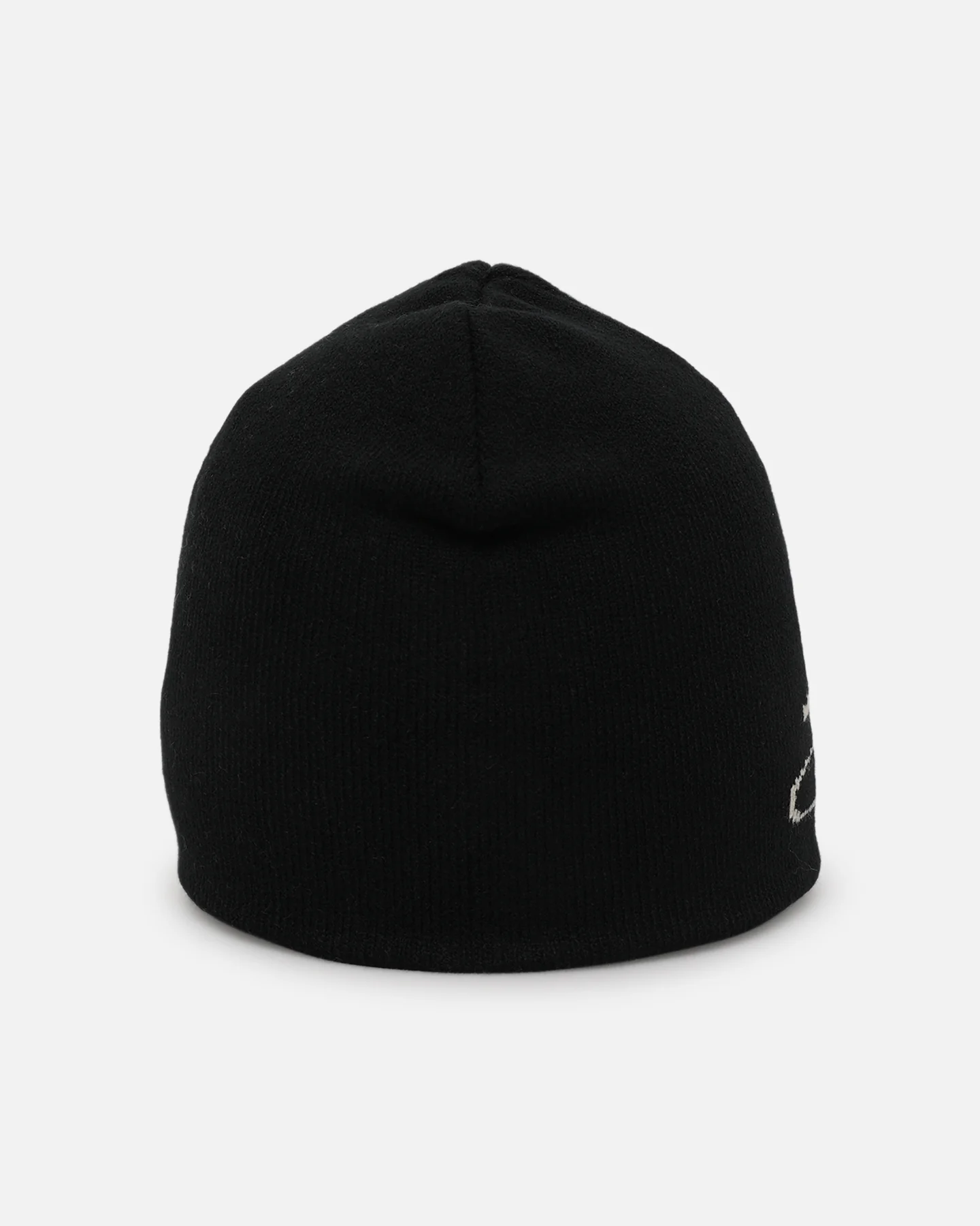 Hybrid Skull Knit Beanie Black - Image 4