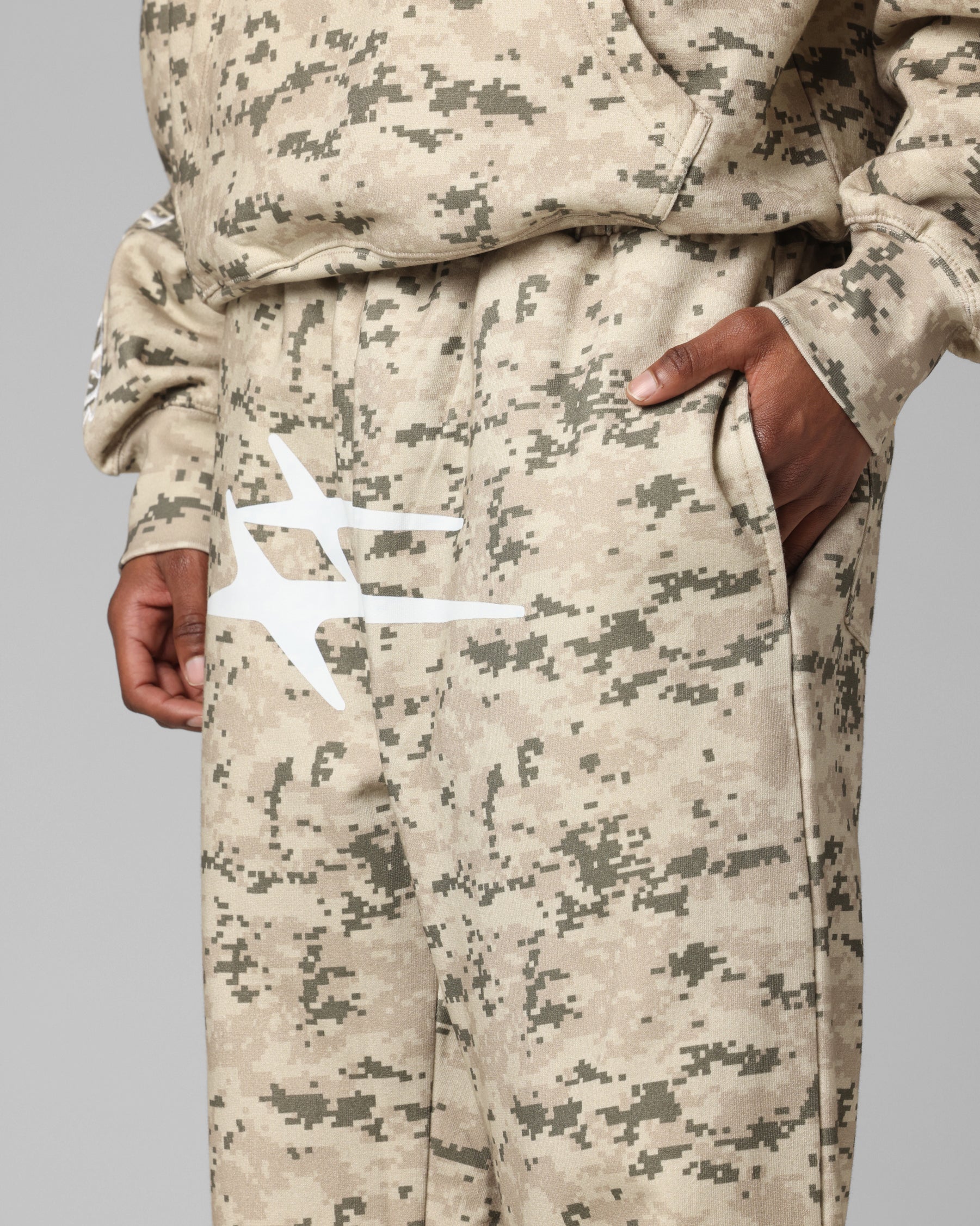 Loiter Hybrid Sweatpants Digi Camo - Image 3