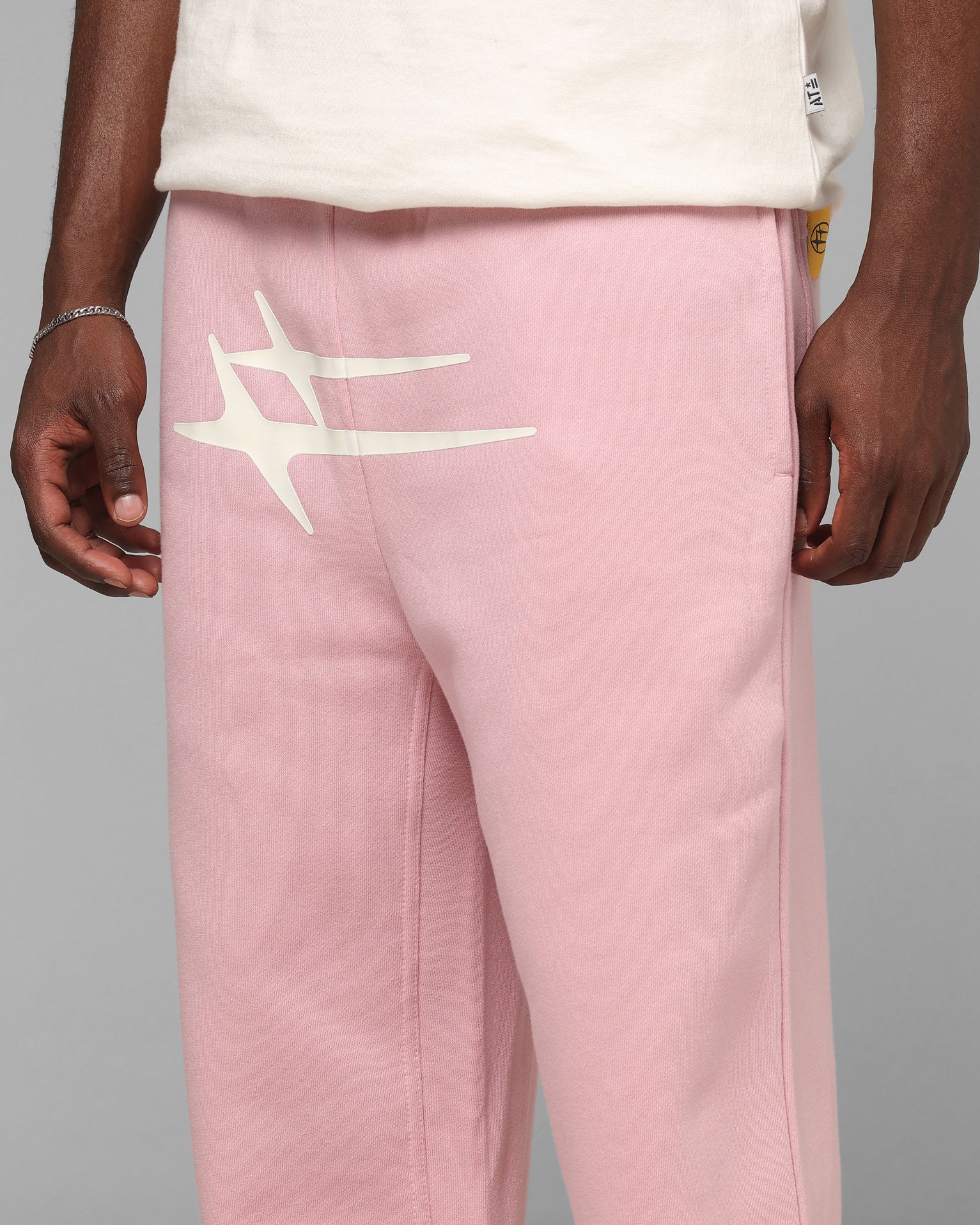 Hybrid Sweatpants Dusty Pink - Image 3