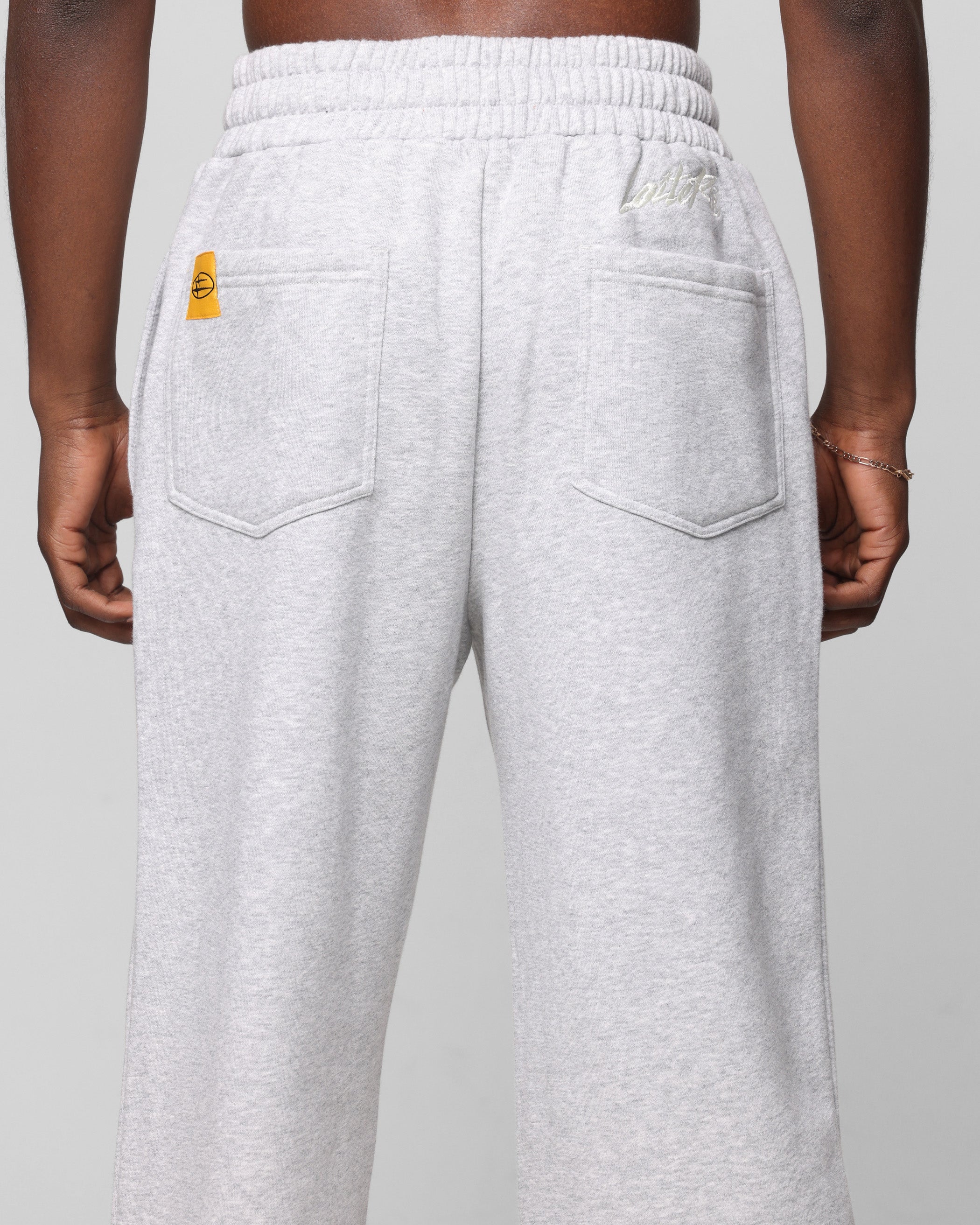 Loiter Hybrid Sweatpants Grey Marle - Image 8