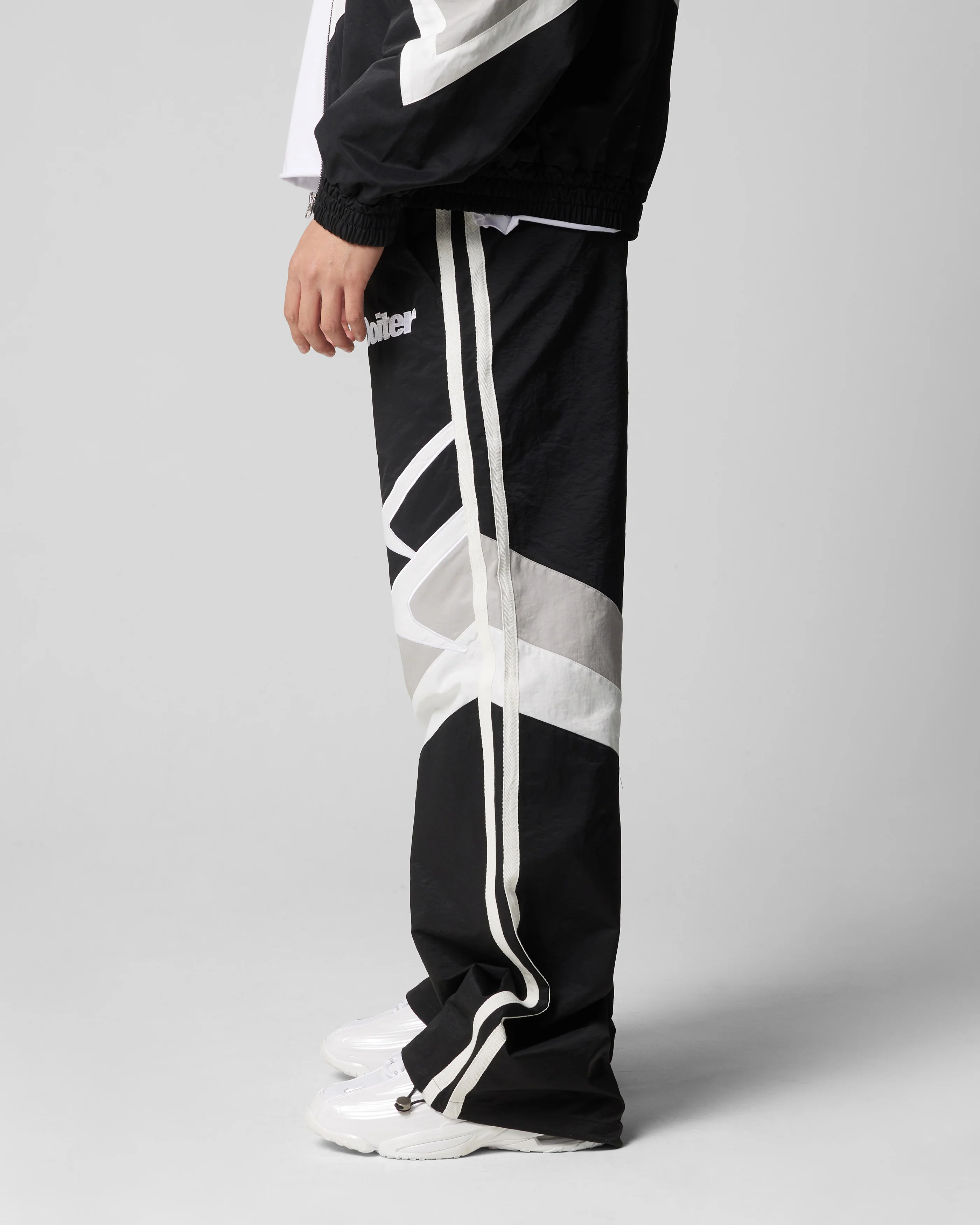 Loiter Hybrid Trackpants Black/Grey - Image 6
