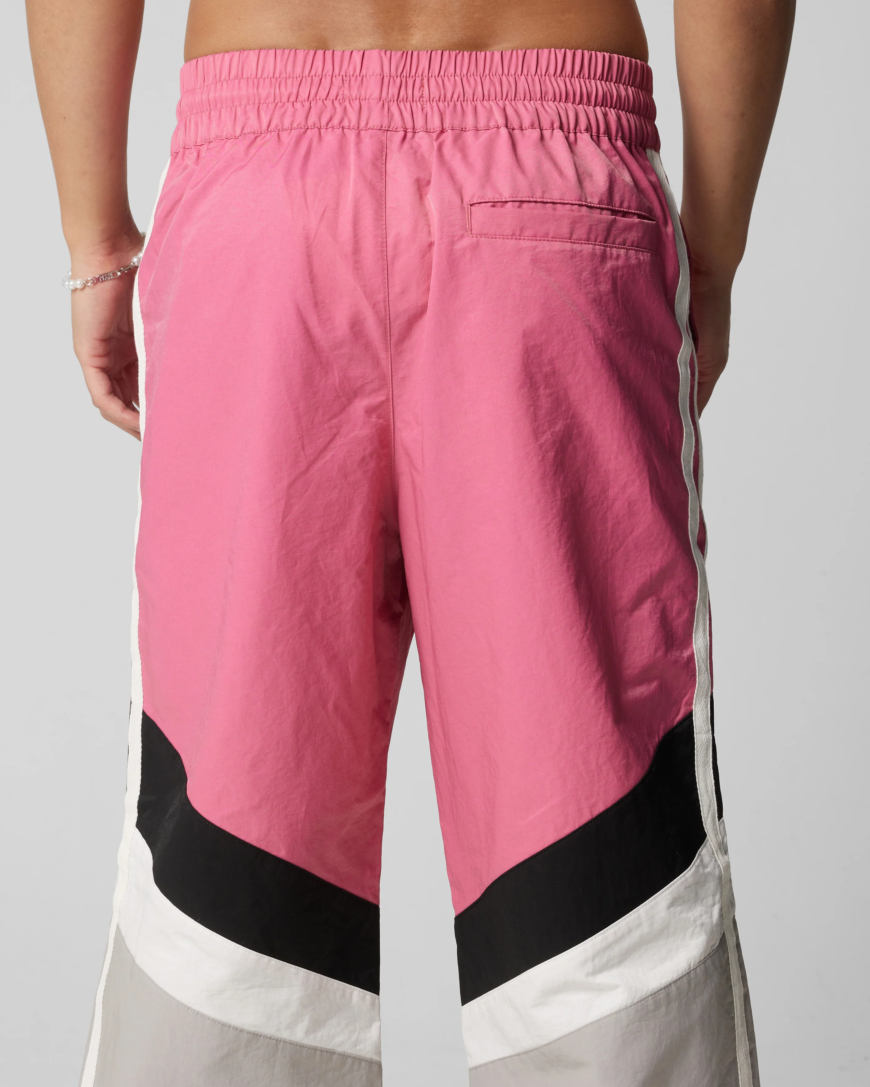 Loiter Hybrid Trackpants Pink/Grey - Image 8