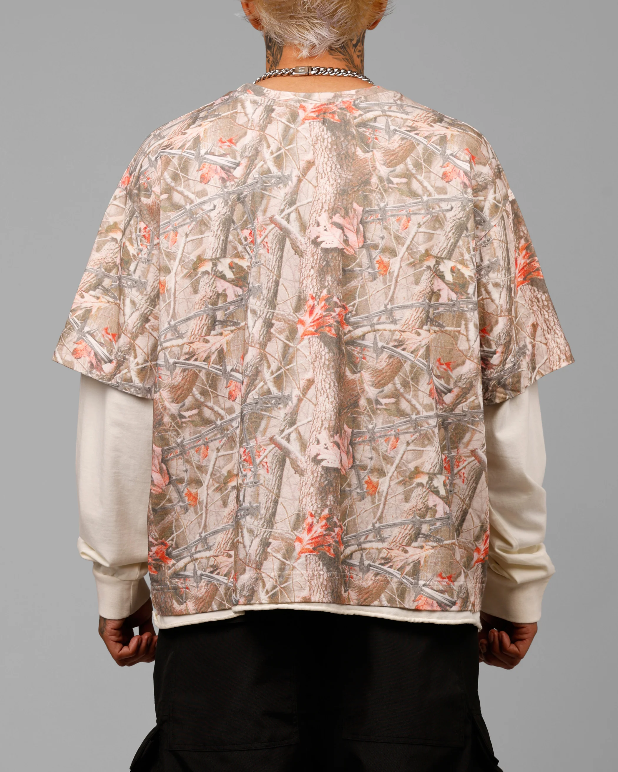 Impact Long Sleeve T-Shirt Washed Real Tree Camo - Image 2