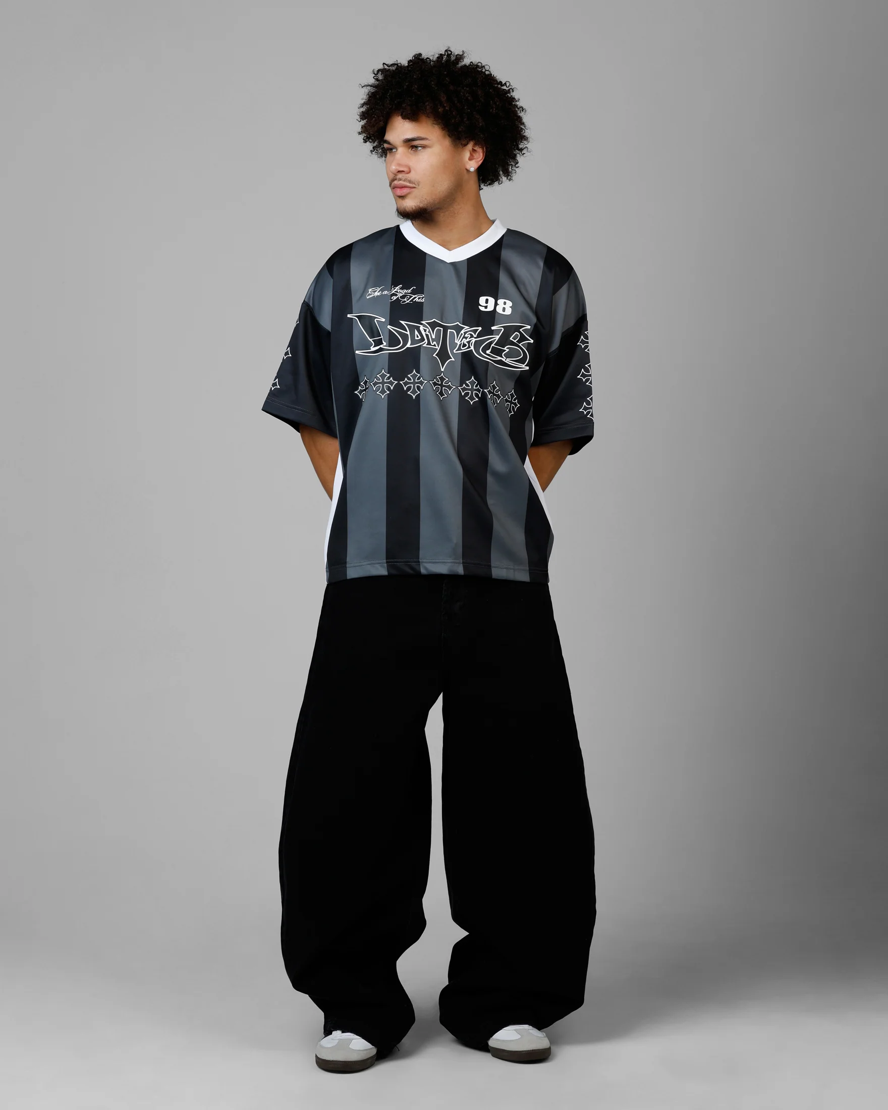 Imperial Jersey Black/Grey - Image 3