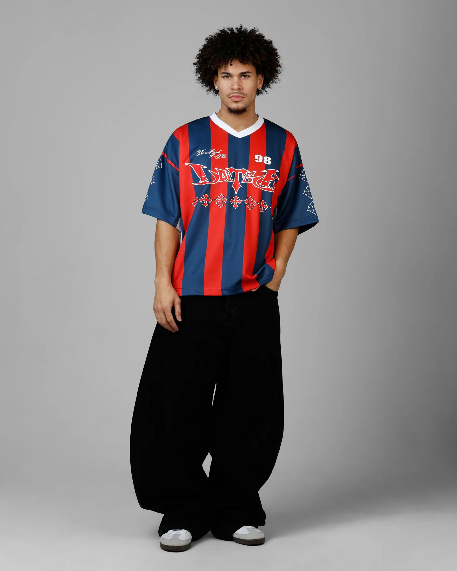 Imperial Jersey Navy/Red - Image 3