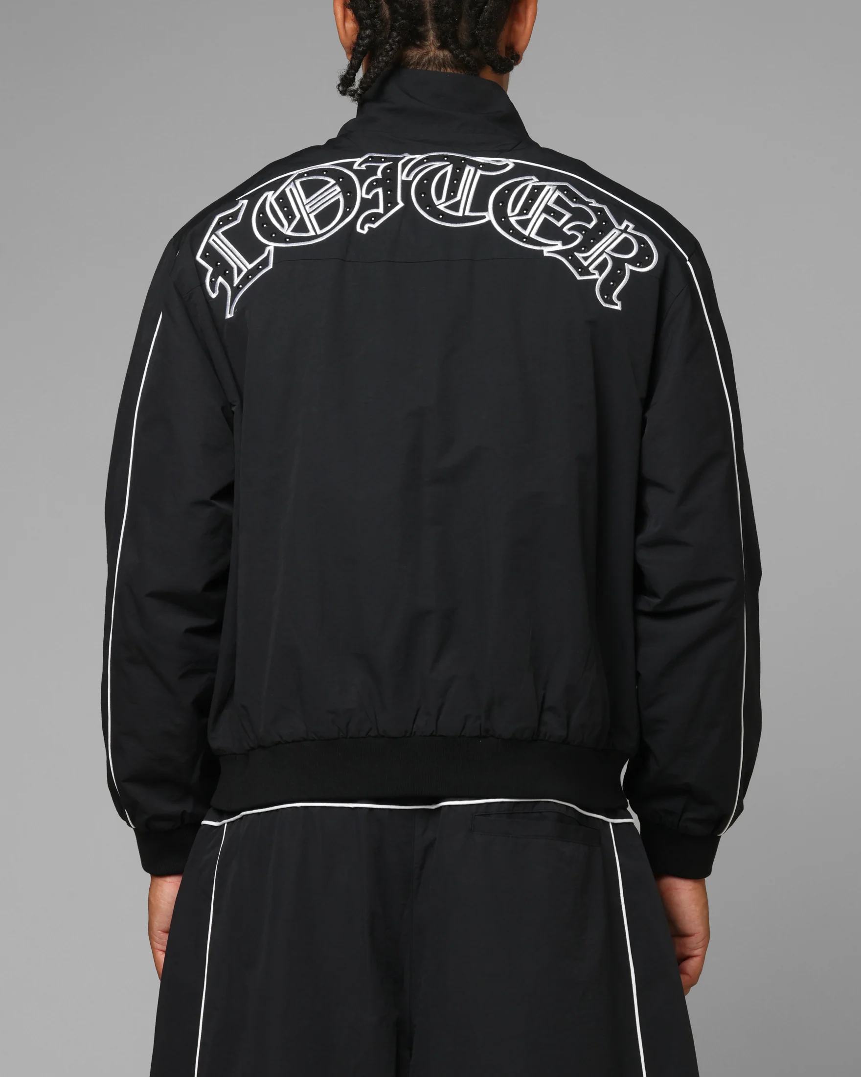 Loiter Imperial Track Jacket Black - Image 2