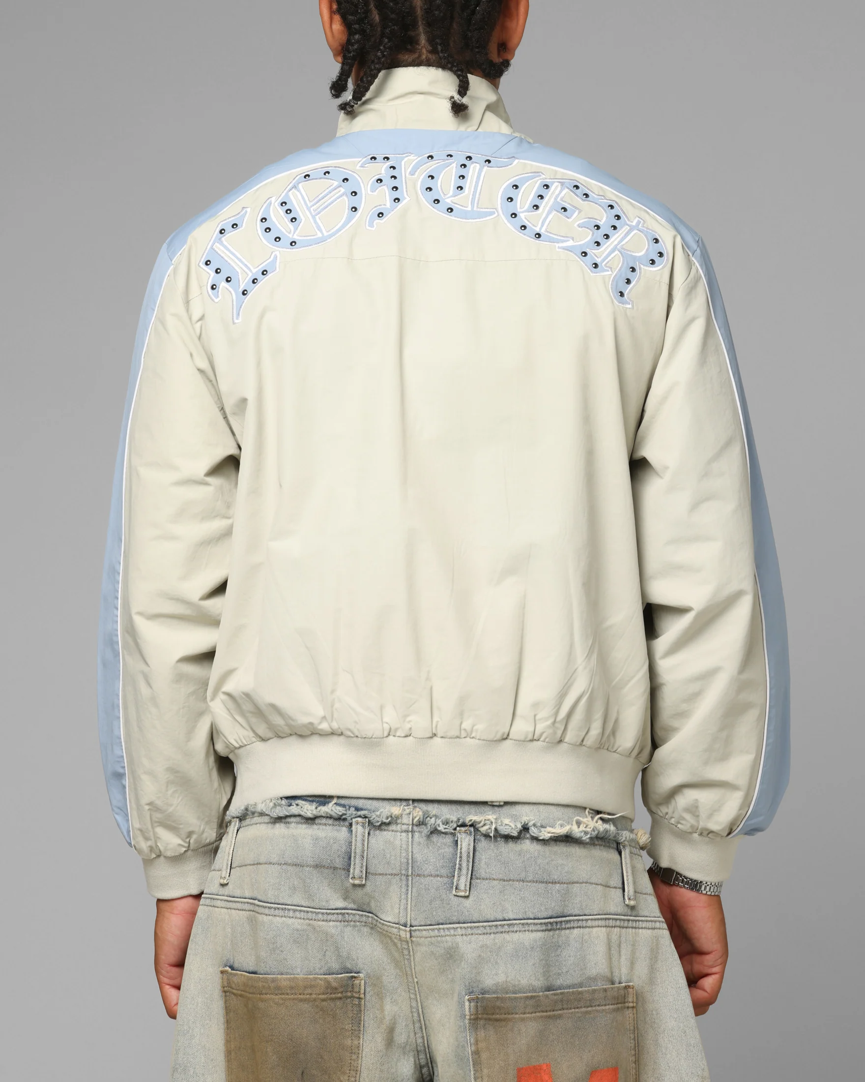 Loiter Imperial Track Jacket Grey - Image 2