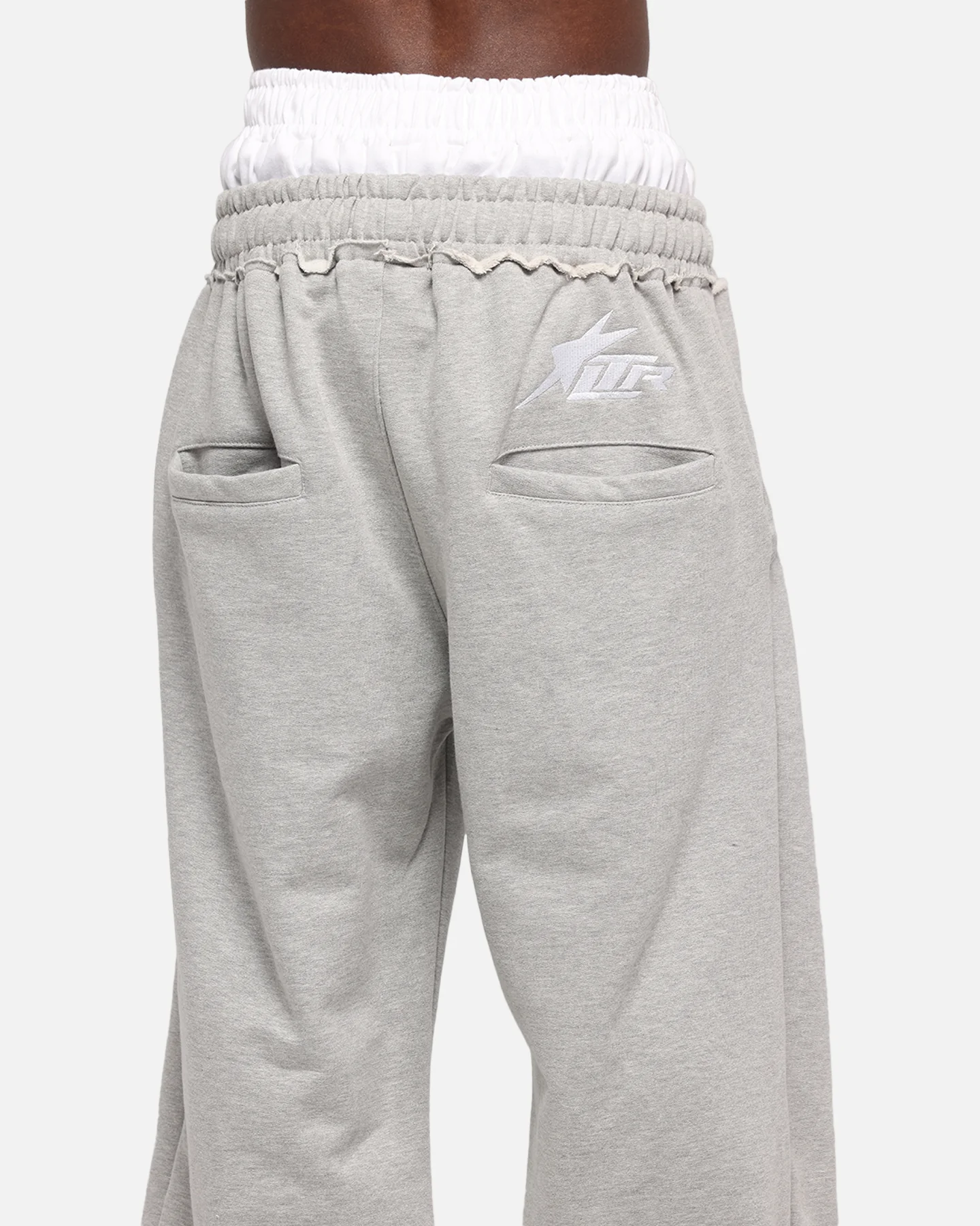 Loiter Layered Track Pants Grey - Image 8