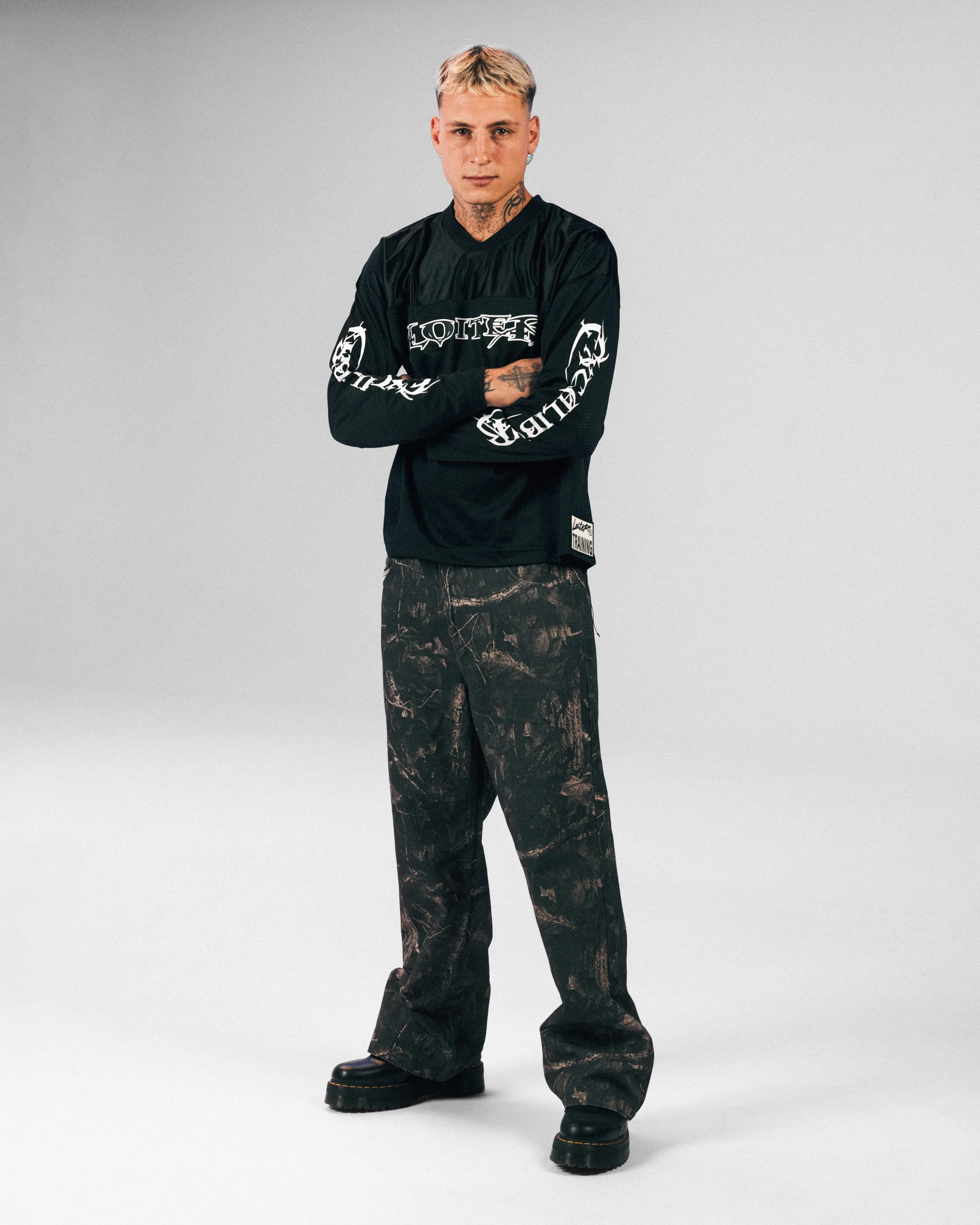 Loiter Long Sleeve Training Jersey Black - Image 3