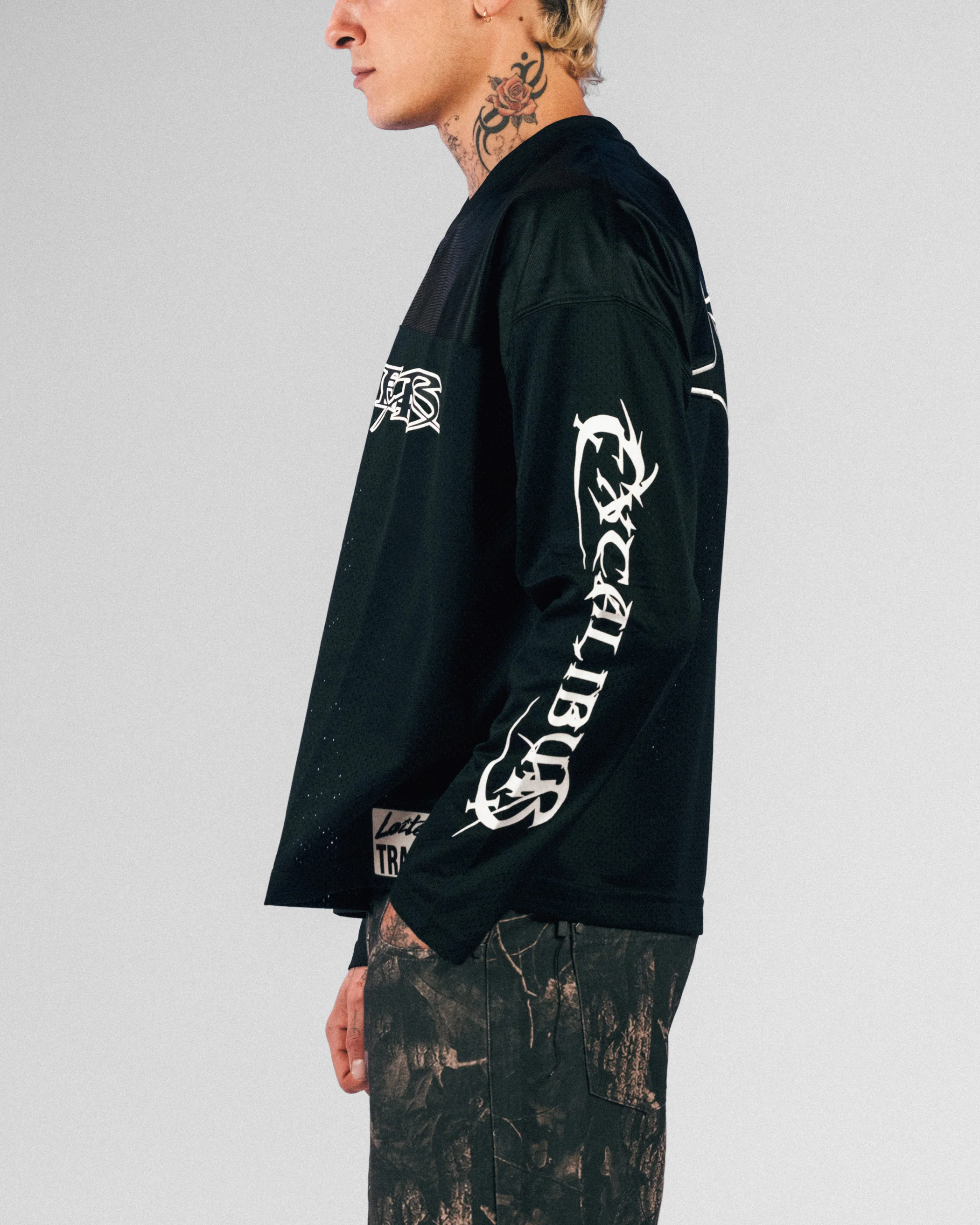 Loiter Long Sleeve Training Jersey Black - Image 6