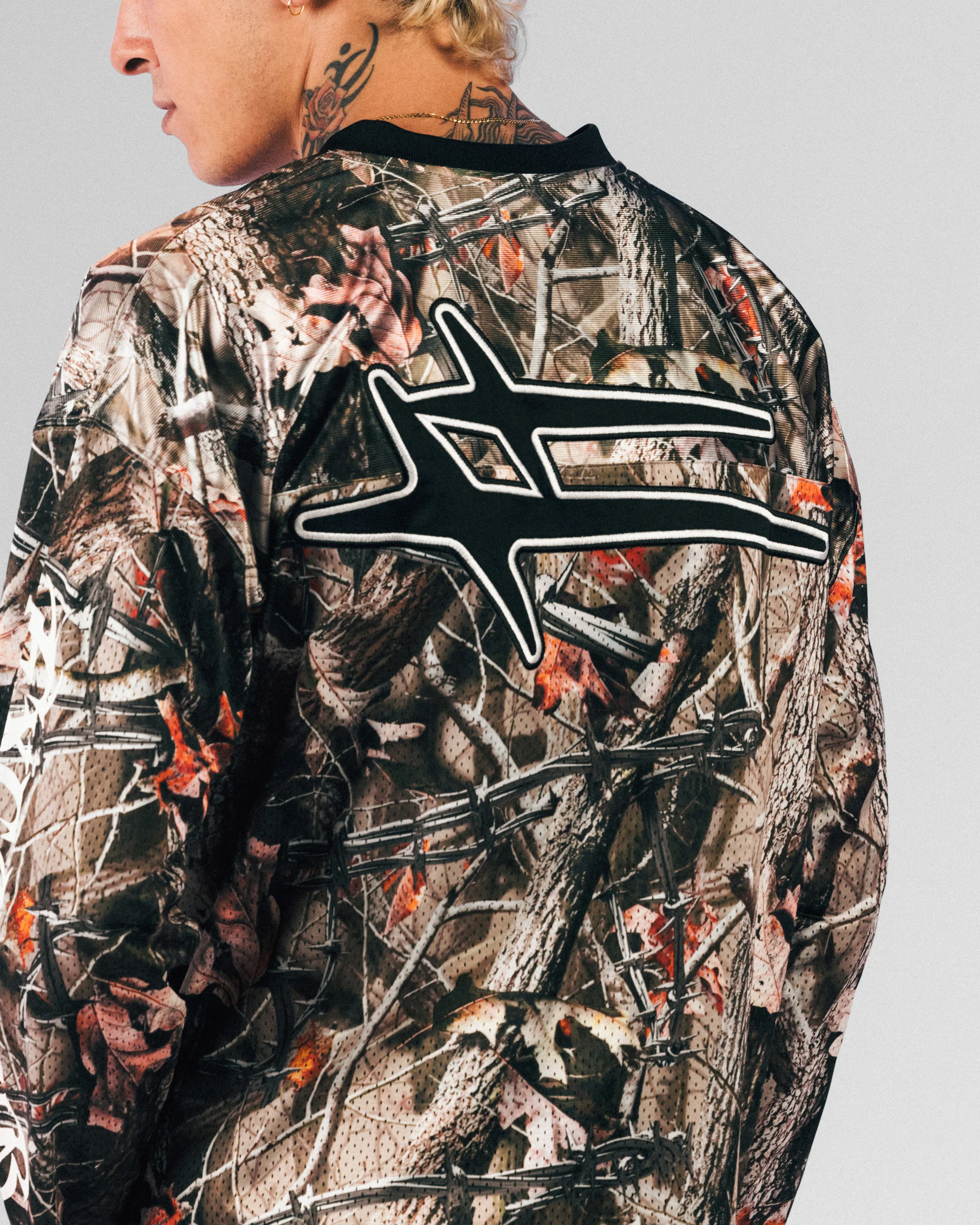 Loiter Long Sleeve Training Jersey Real Treet Camo - Image 10
