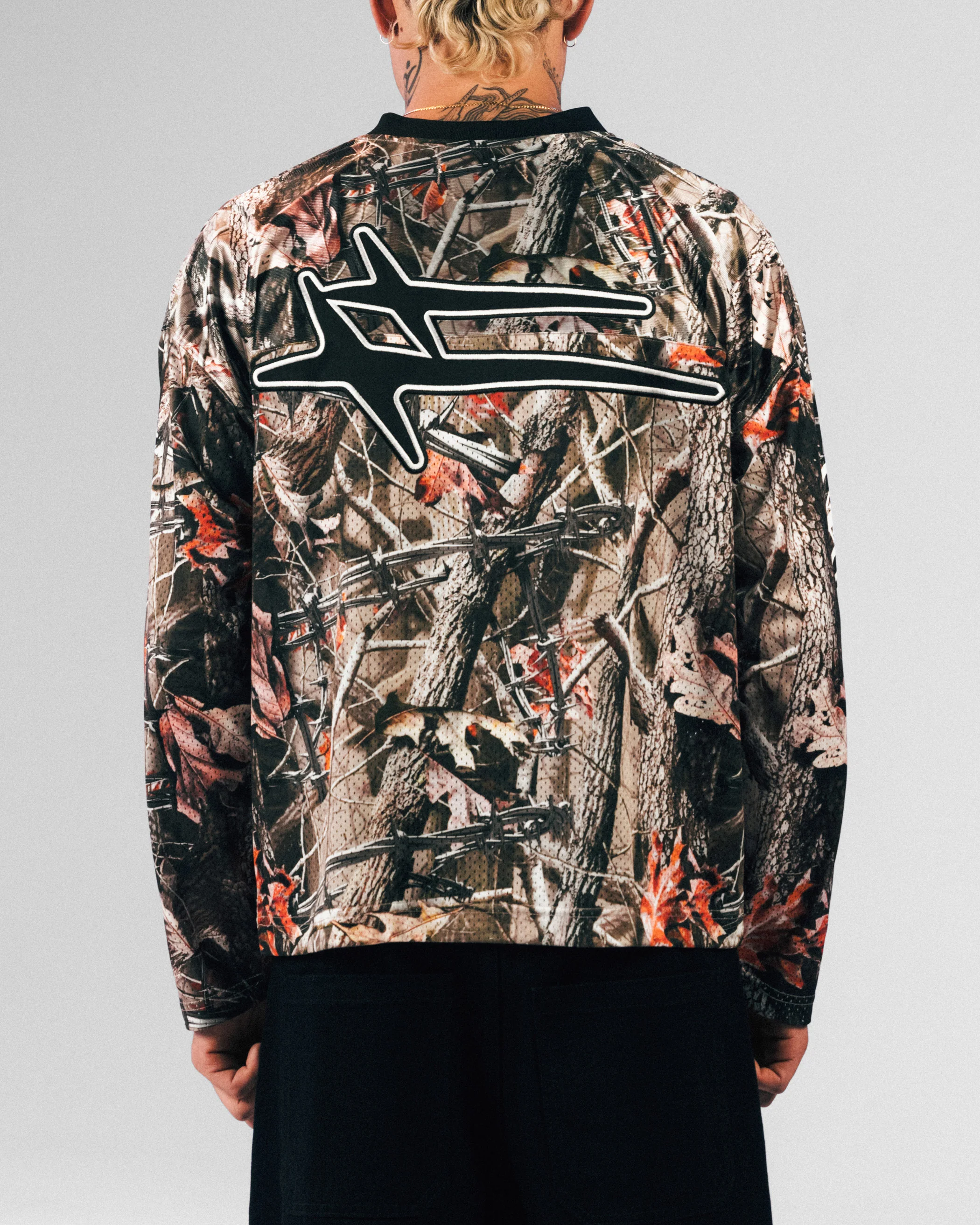 Loiter Long Sleeve Training Jersey Real Treet Camo - Image 4