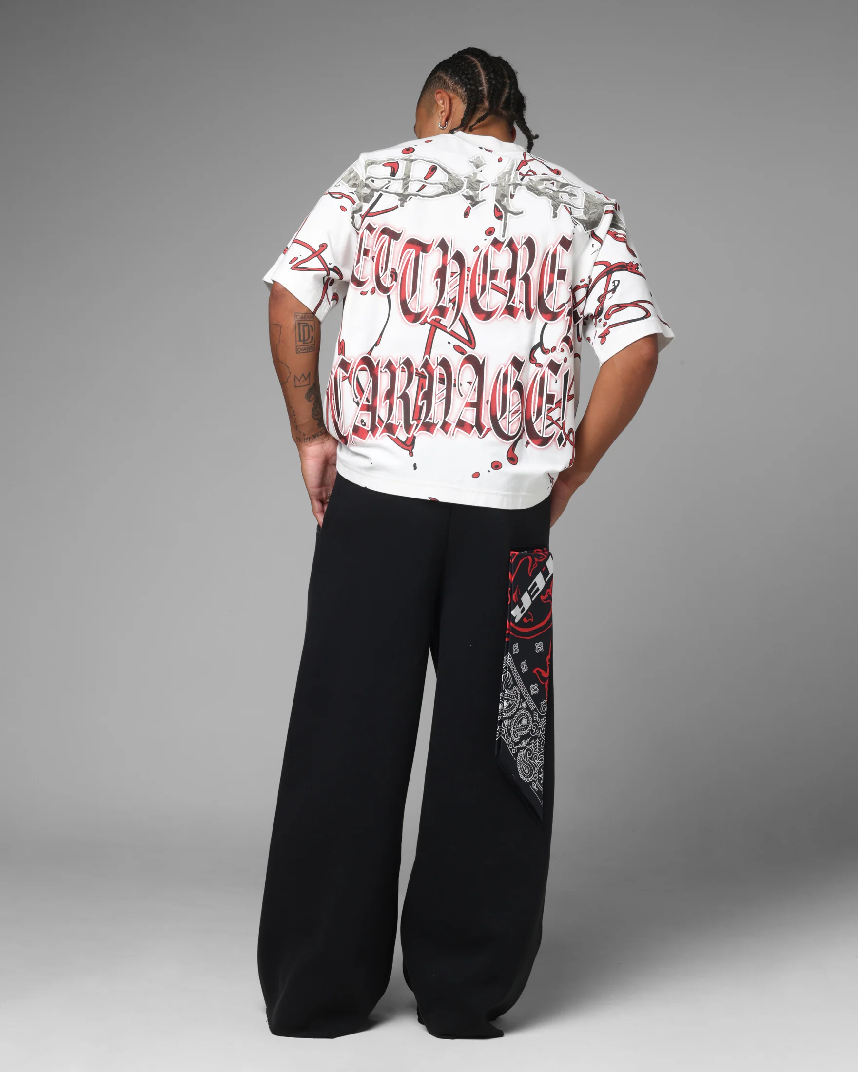 Loiter Marvel Spider-Man Carnage Boxy T-Shirt Off White - Image 4
