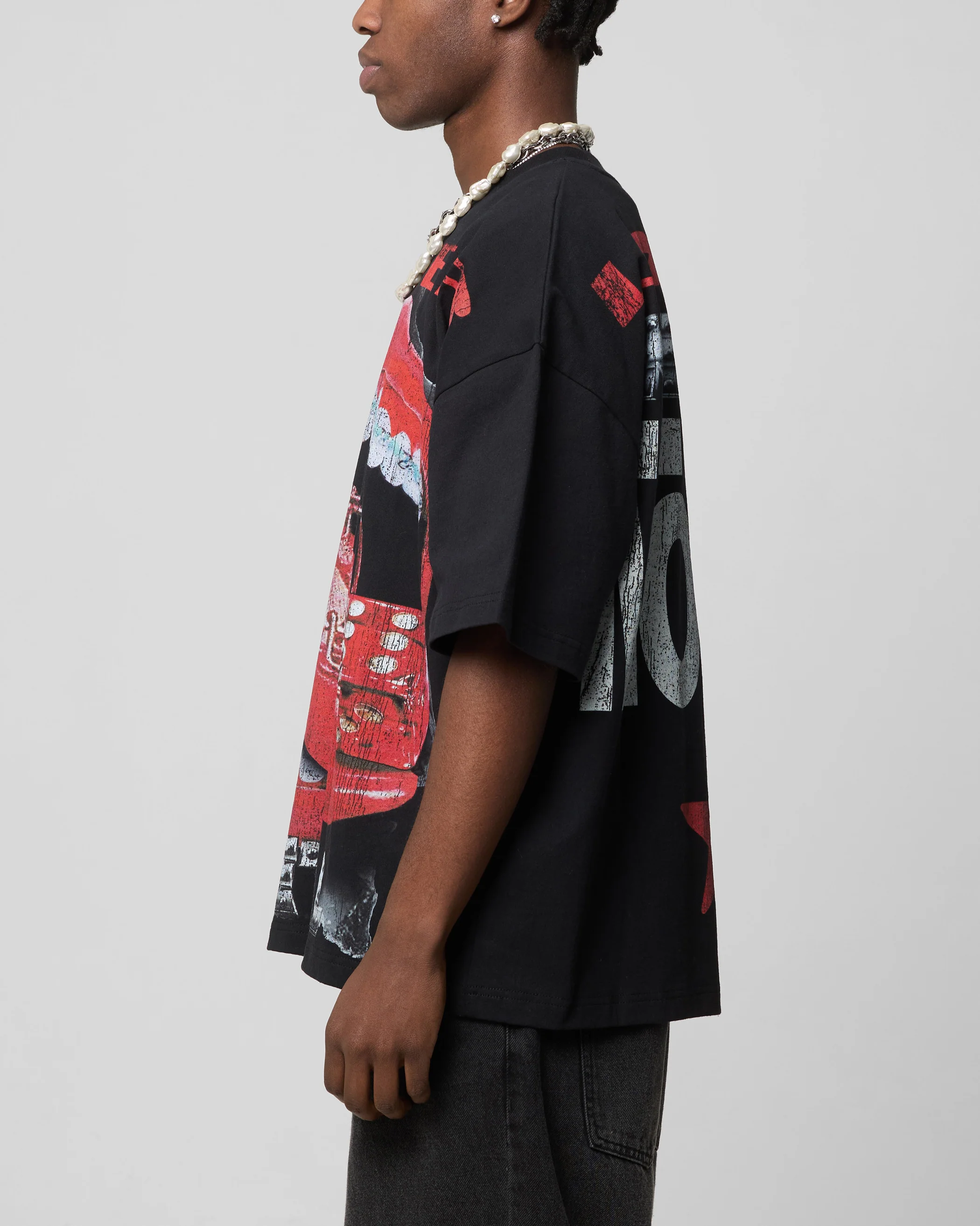 Metal Mouth T-Shirt Vintage Black - Image 6