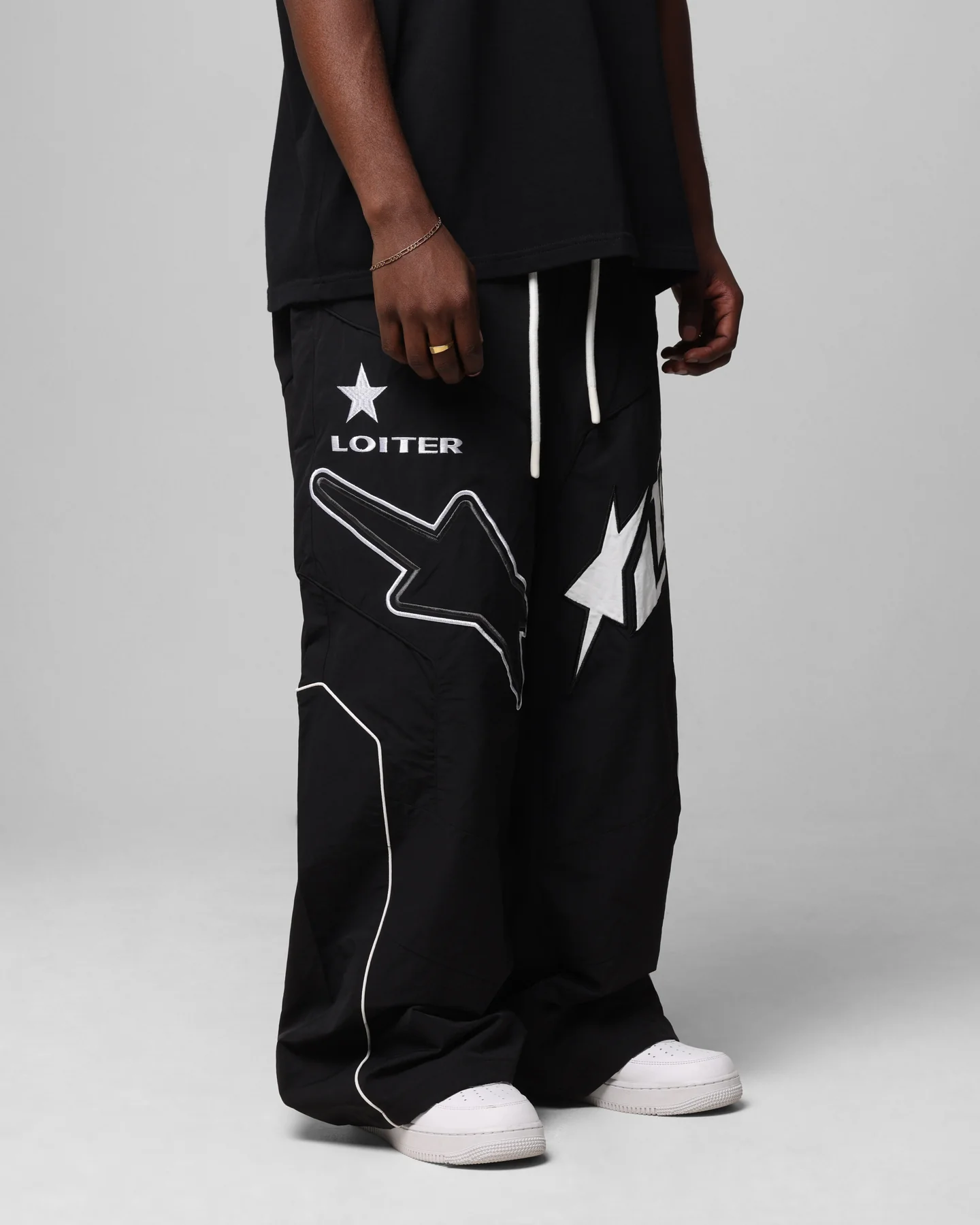 Loiter Motocross Parachute Pants Black - Image 5
