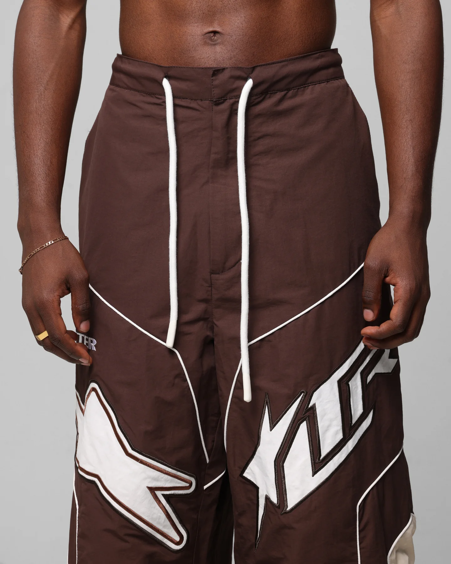 Loiter Motocross Parachute Pants Brown - Image 7