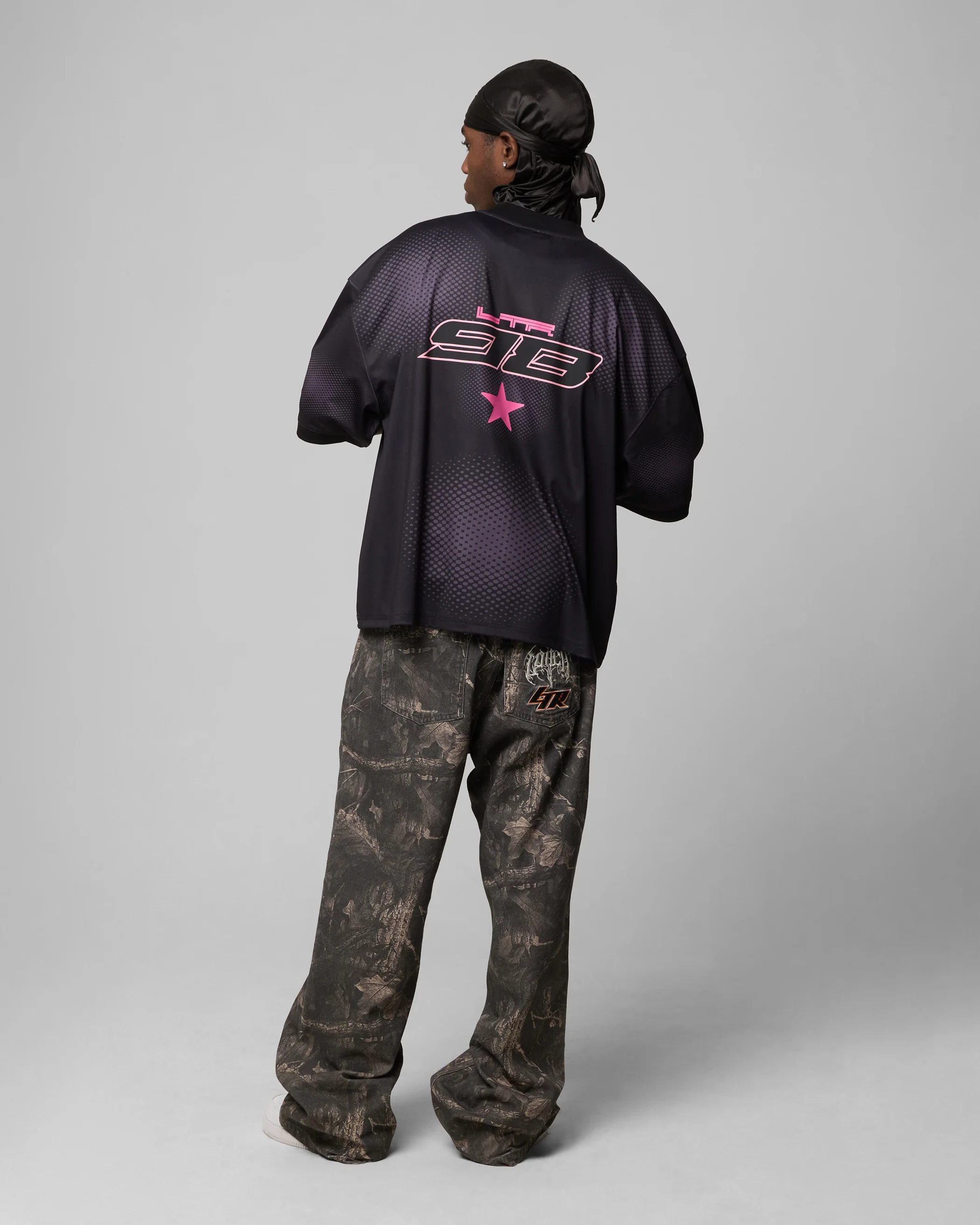 Loiter Motorway Sport T-Shirt Black - Image 3