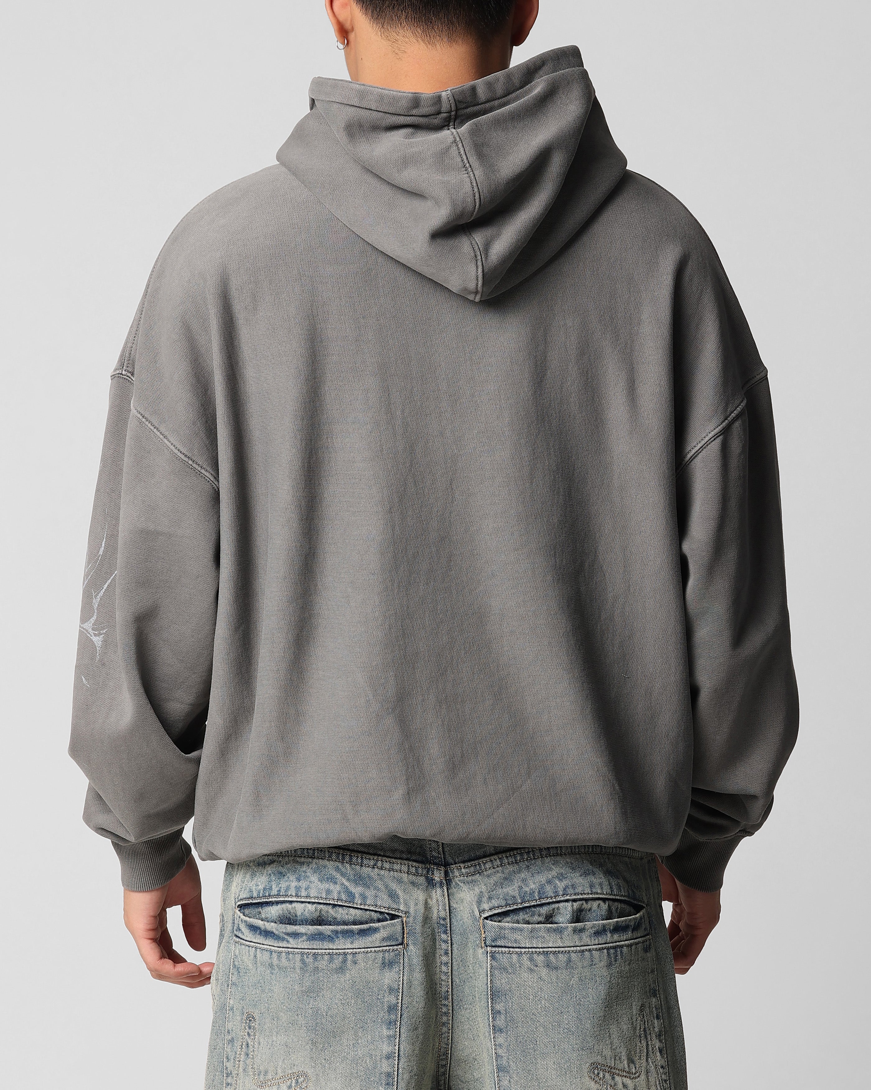 Neo Hoodie Washed Charcoal - Image 2