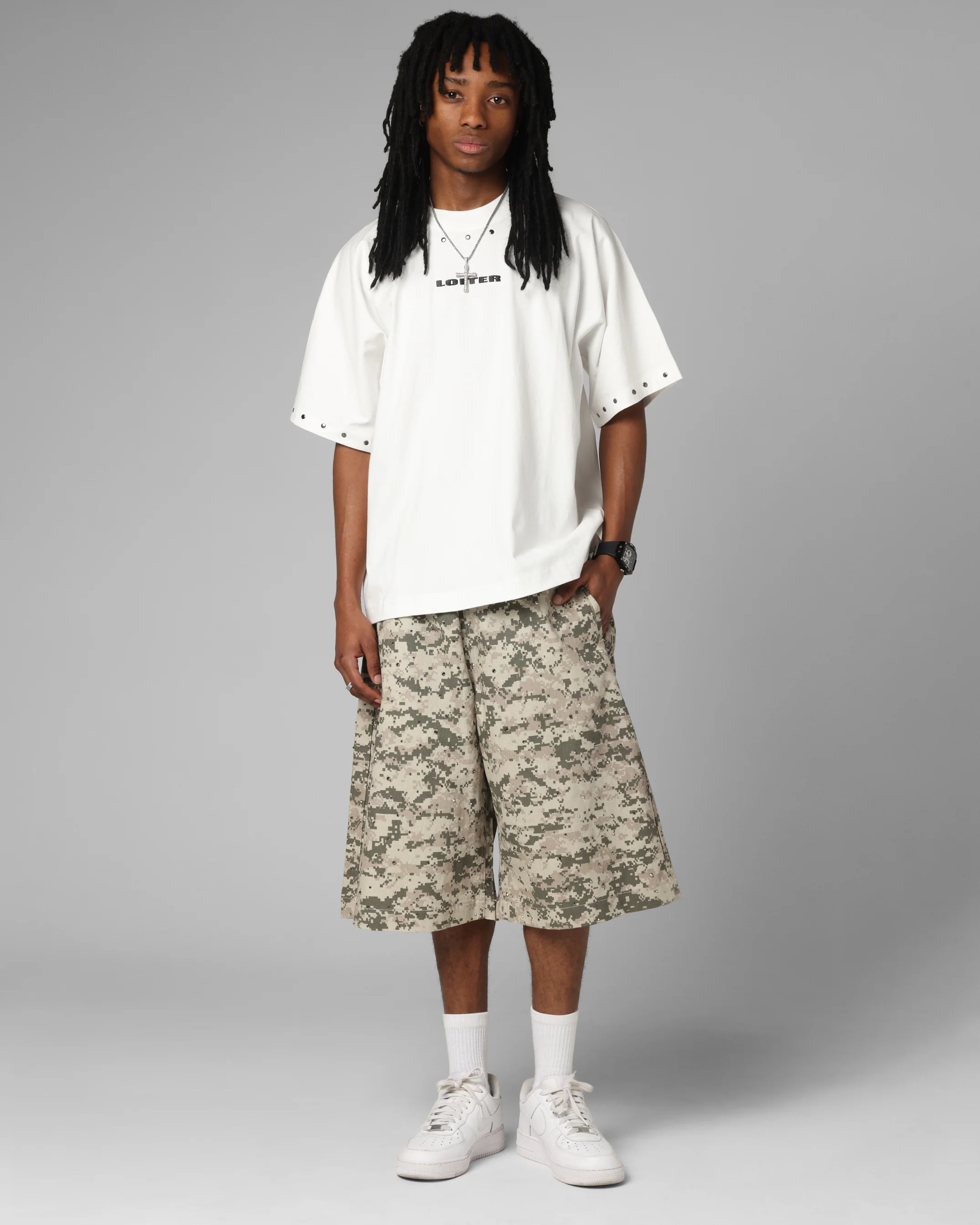 Loiter Opaque Boxy T-Shirt Off White - Image 2