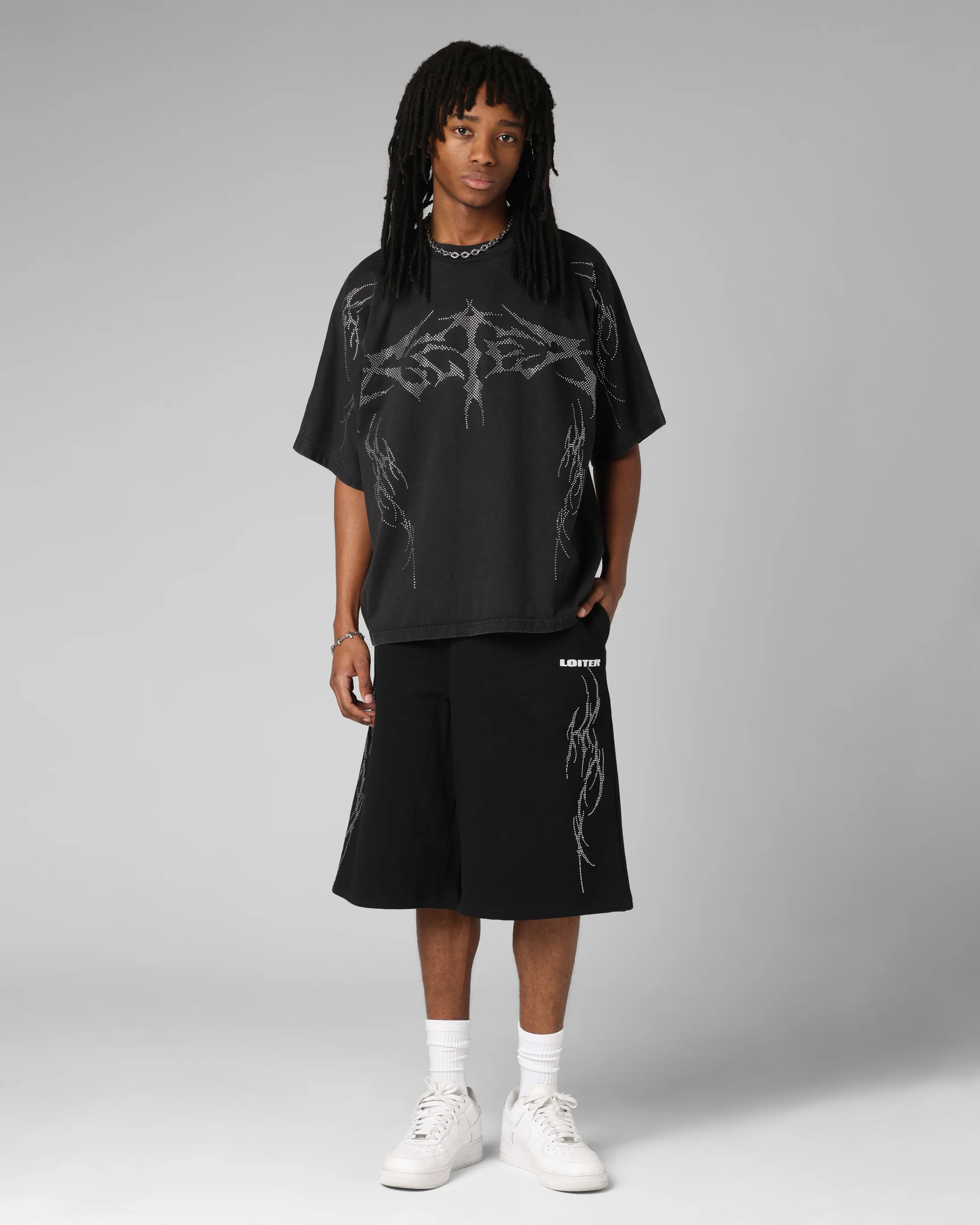 Loiter Opaque Premium T-Shirt Black - Image 3