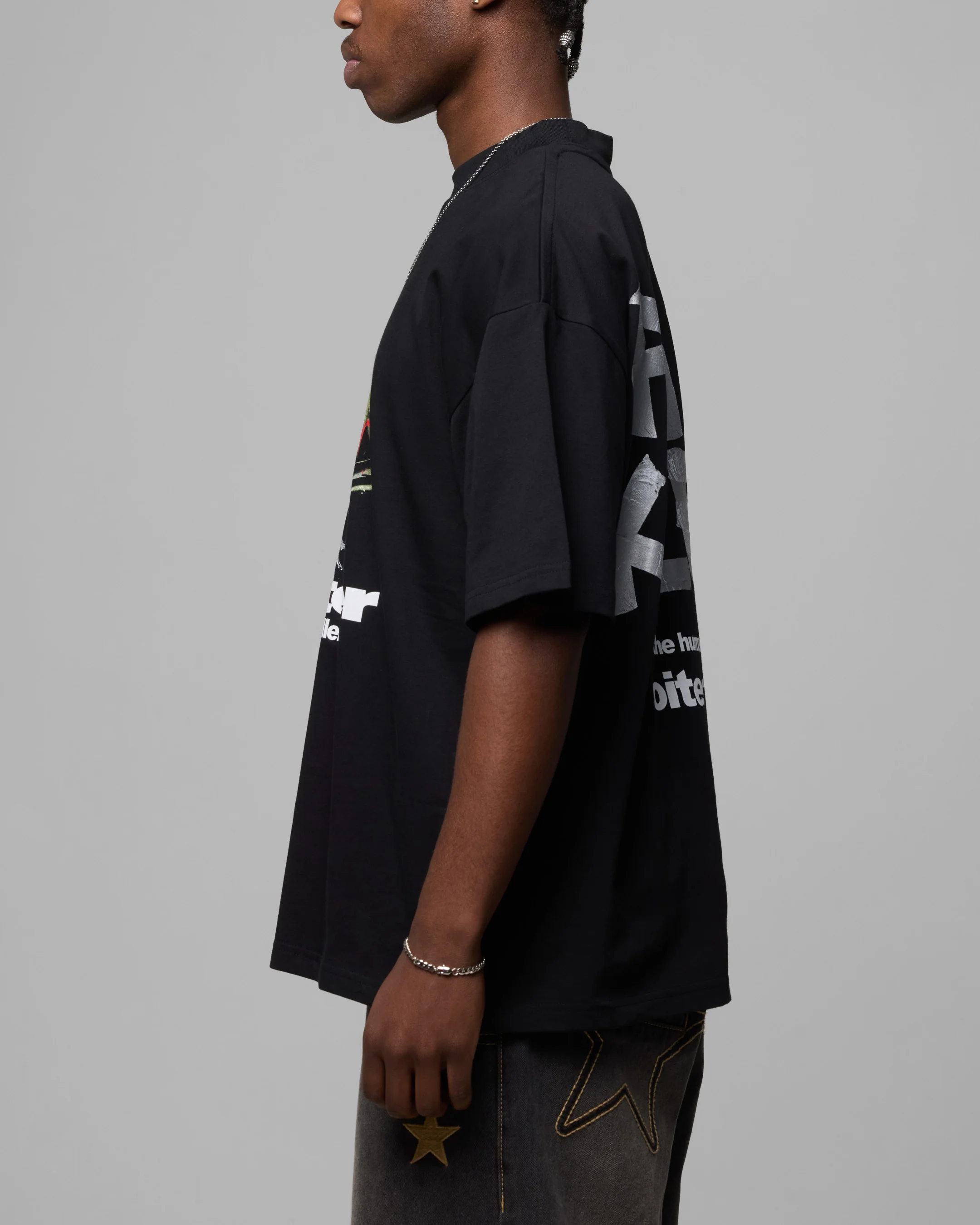 Pain Killer T-Shirt Black - Image 5