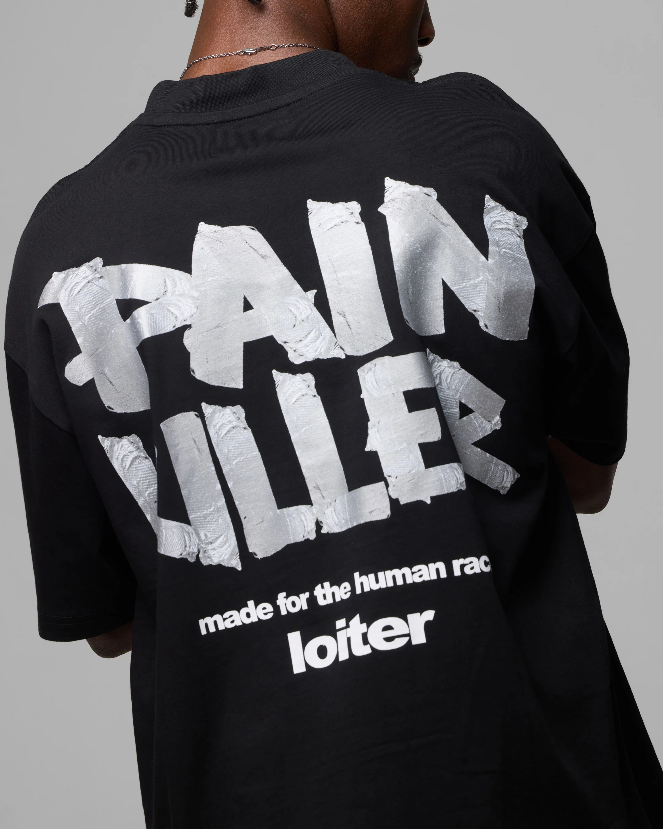 Pain Killer T-Shirt Black - Image 6
