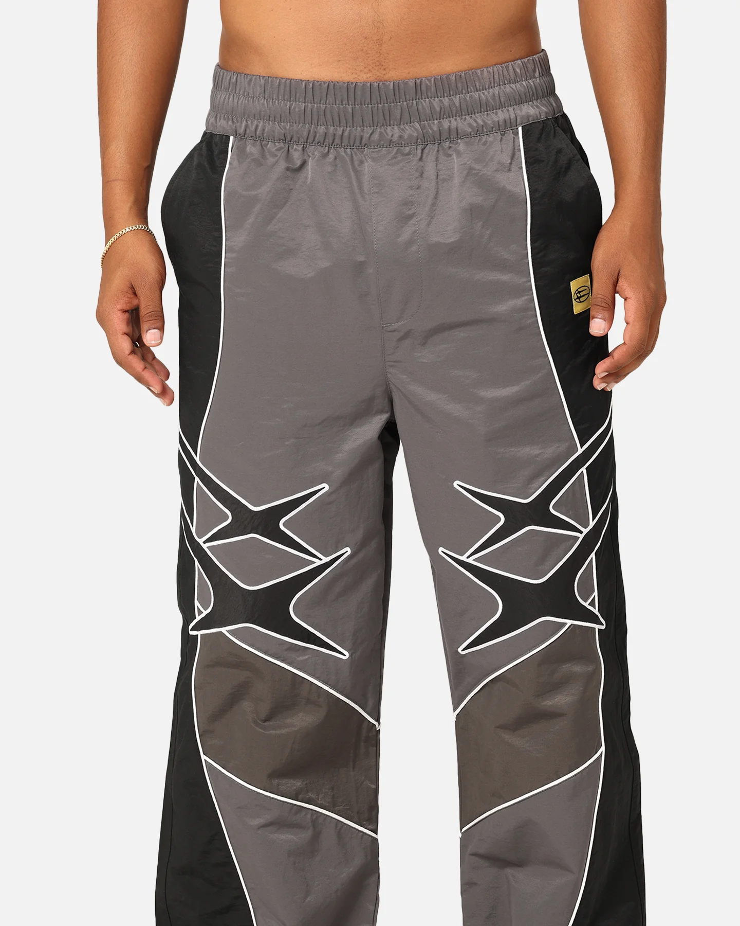 Paradise Track Pants Black/Grey - Image 5