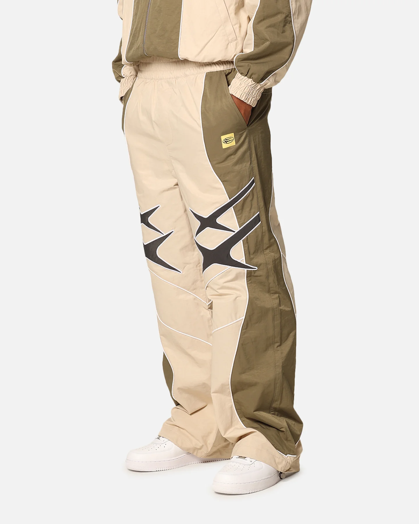 Paradise Track Pants Stone/Khaki - Image 5