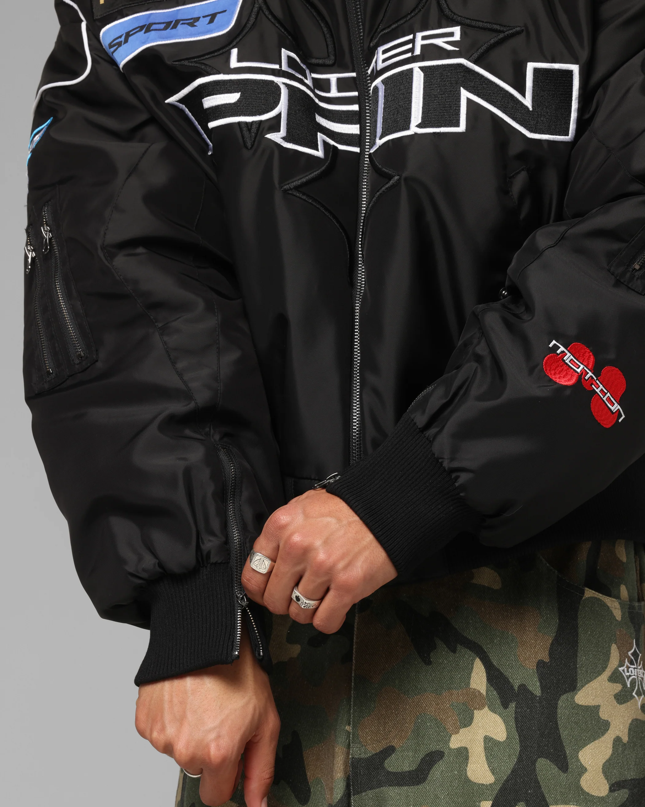 Loiter Performance F-16 Jacket Black - Image 9