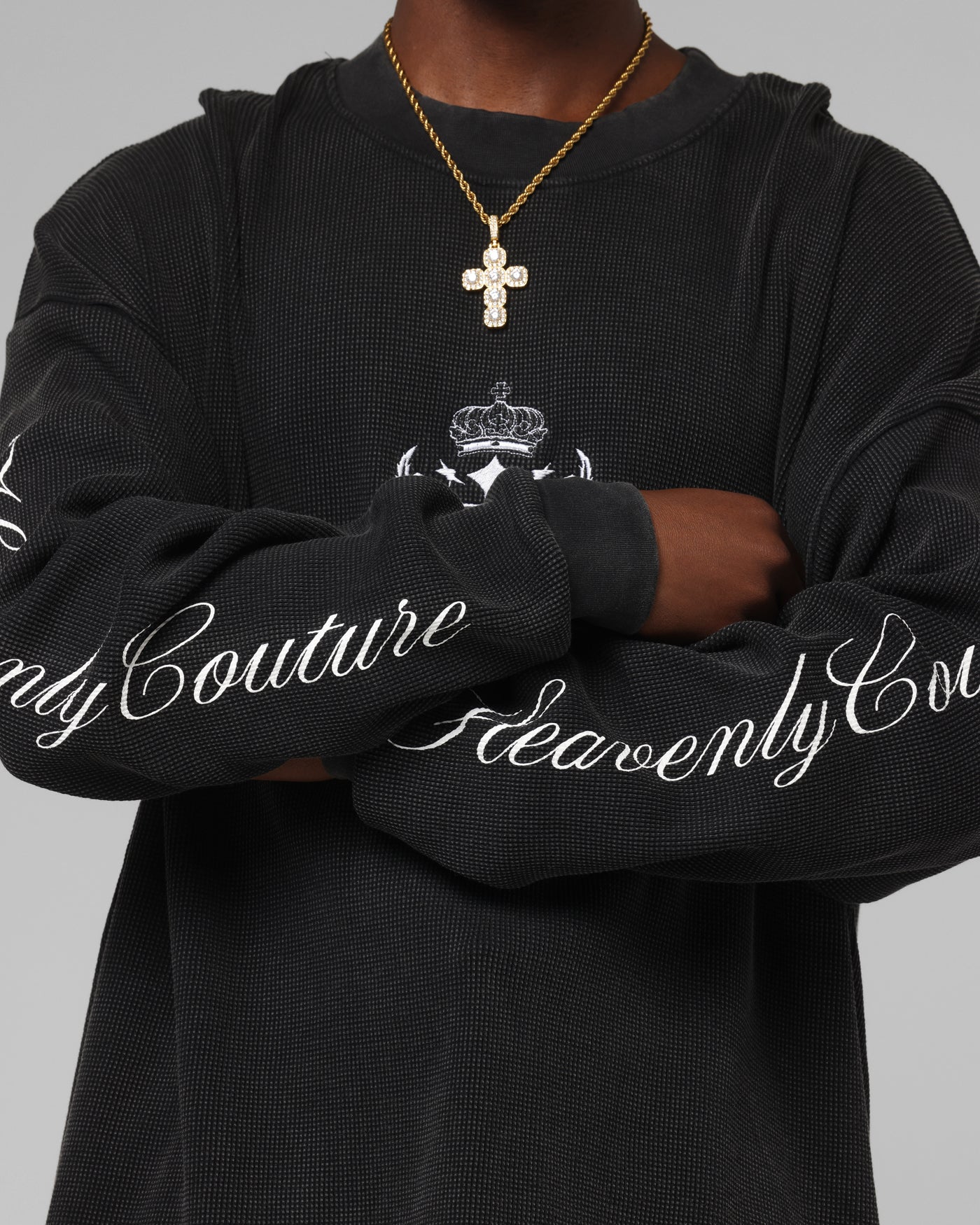 Loiter Purity Thermal Long Sleeve T-Shirt Black - Image 8