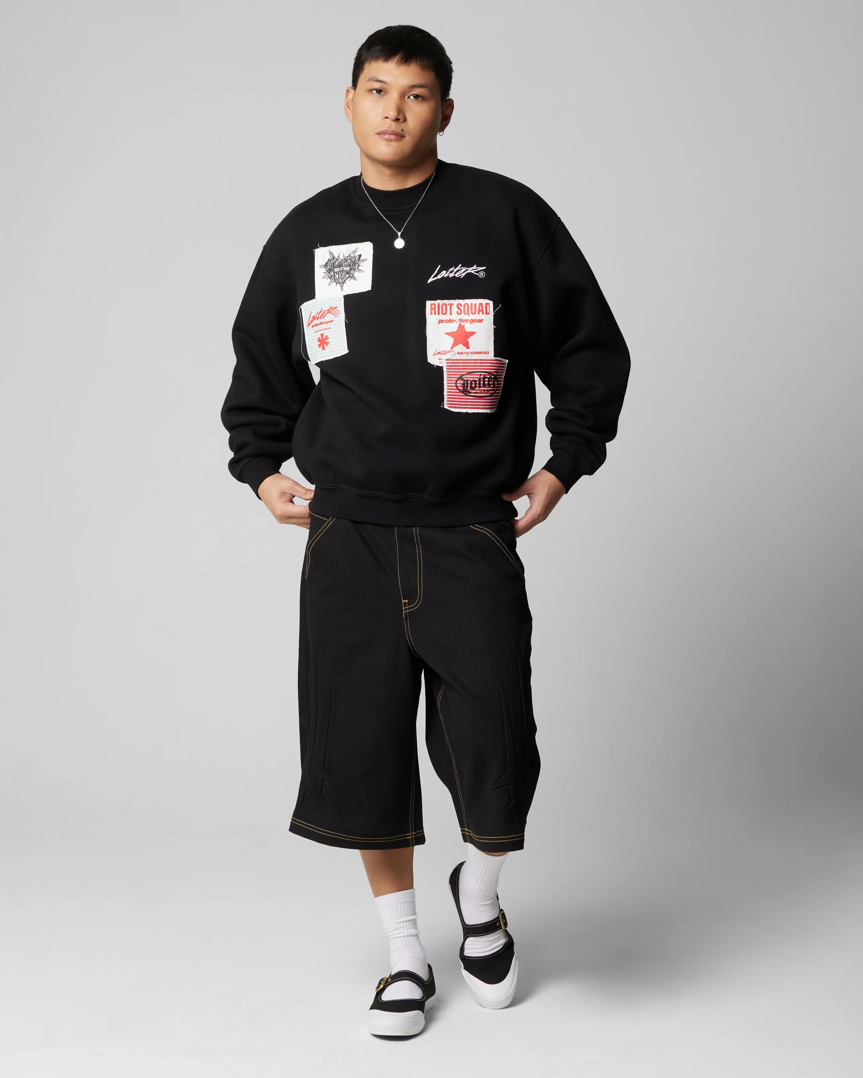 Riot Crewneck Black - Image 3