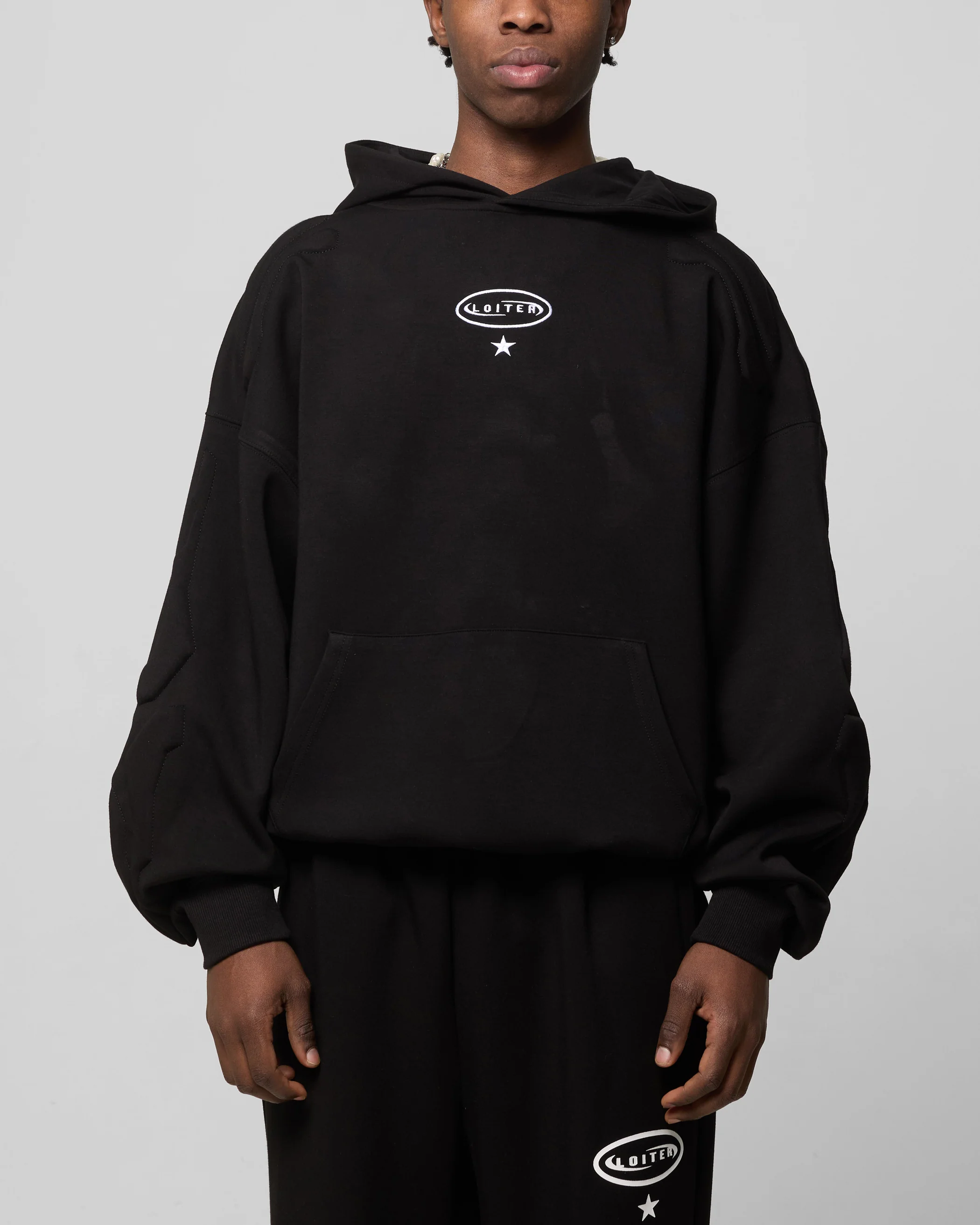 Sandevistan Hoodie Black - Image 2