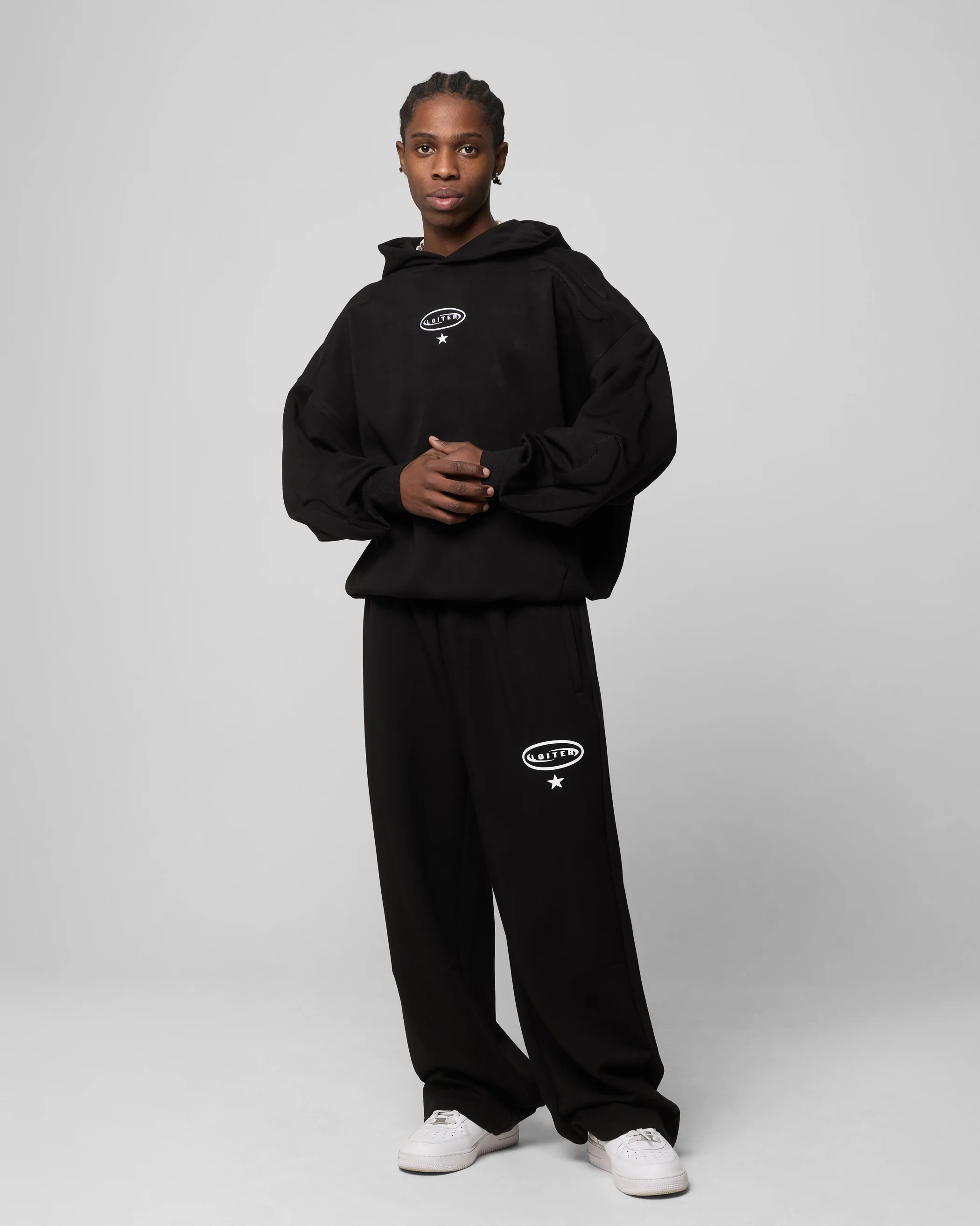 Sandevistan Hoodie Black - Image 3