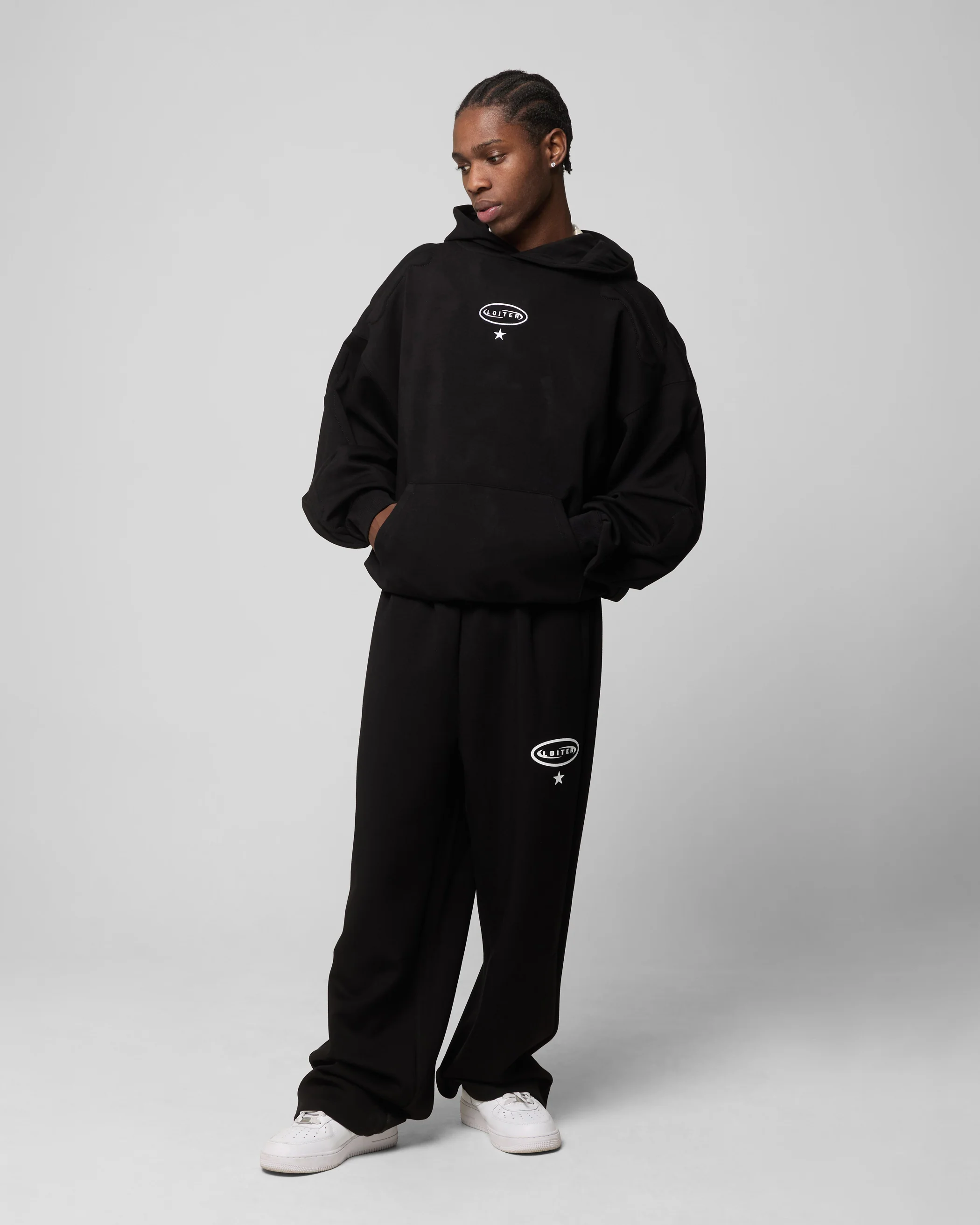 Sandevistan Hoodie Black - Image 5