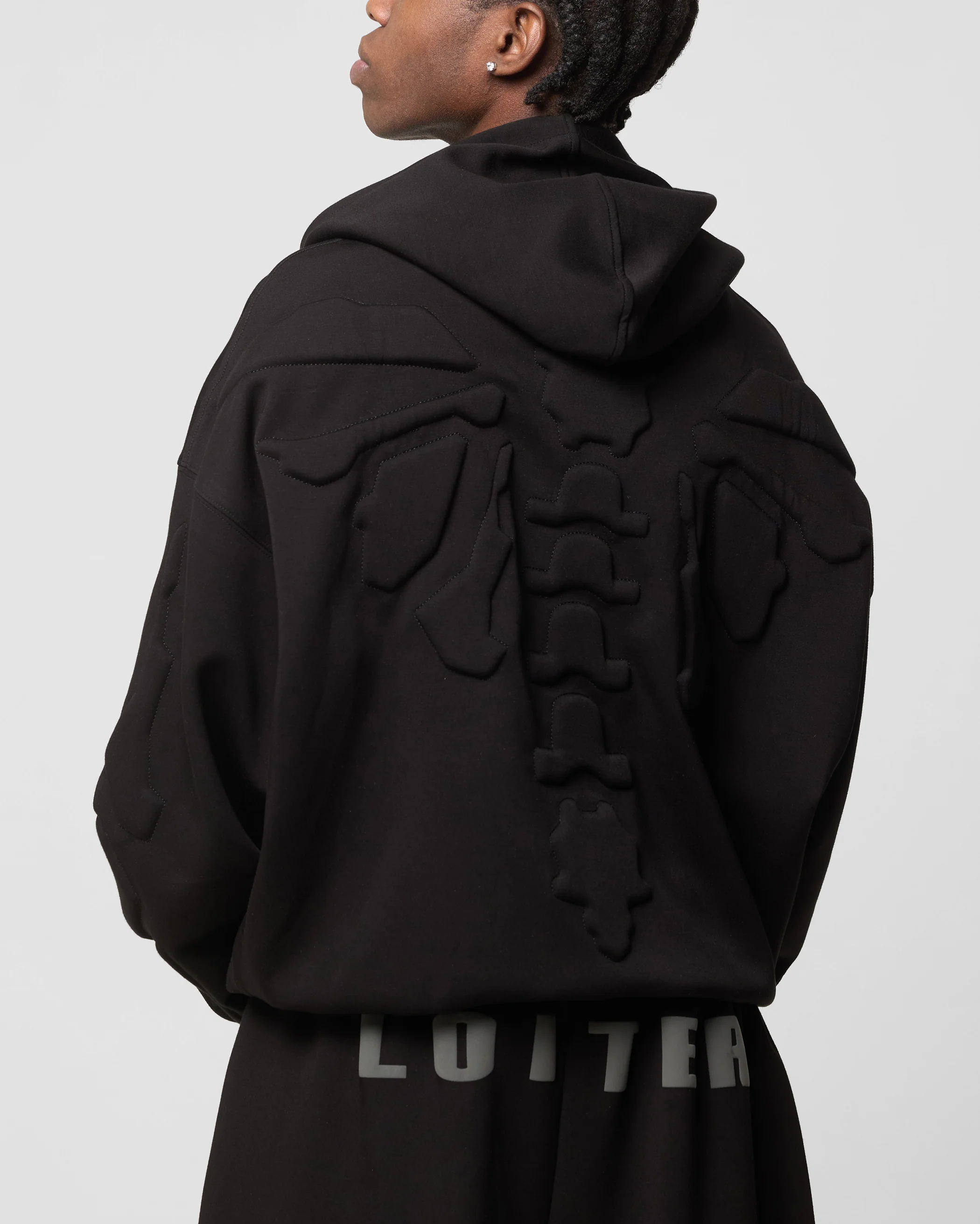Sandevistan Hoodie Black - Image 6