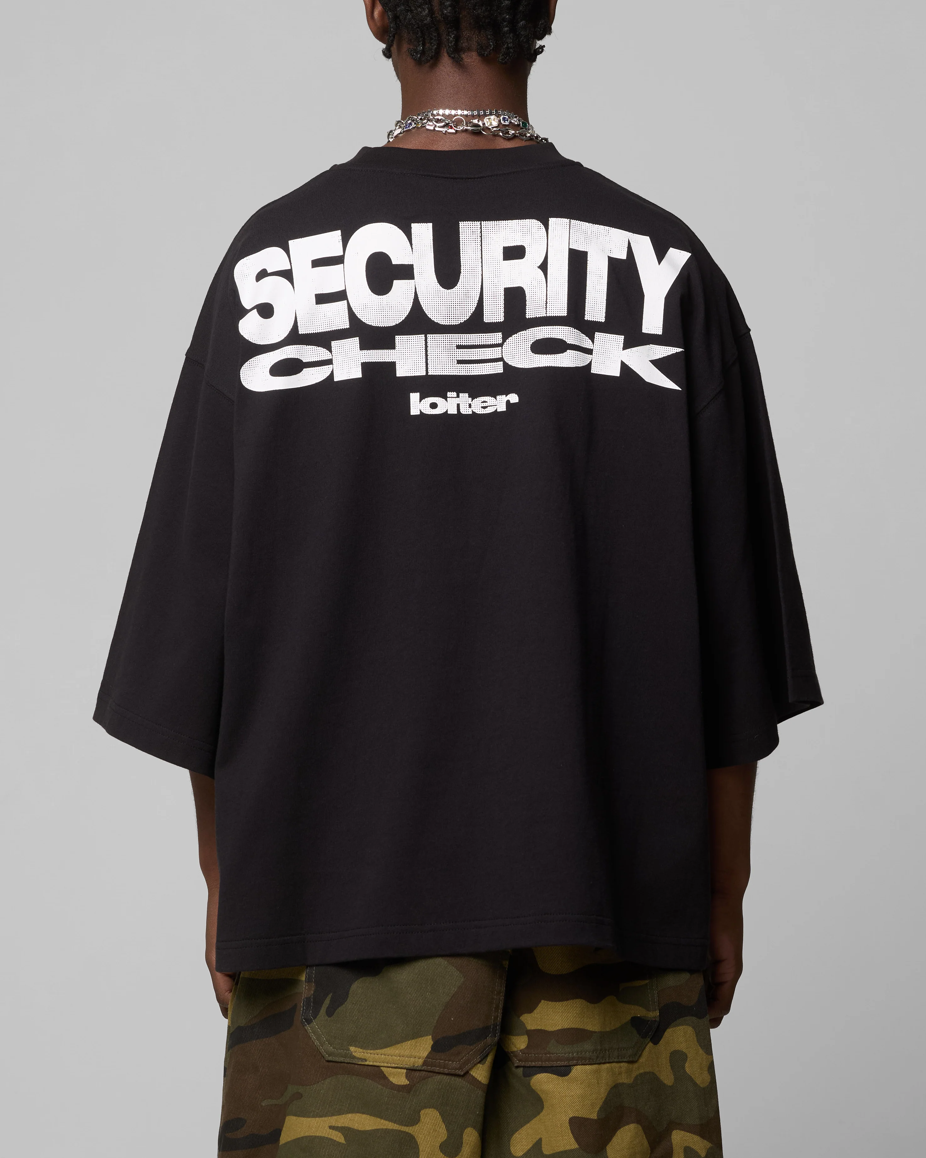 Security Check Box T-Shirt Black - Image 2