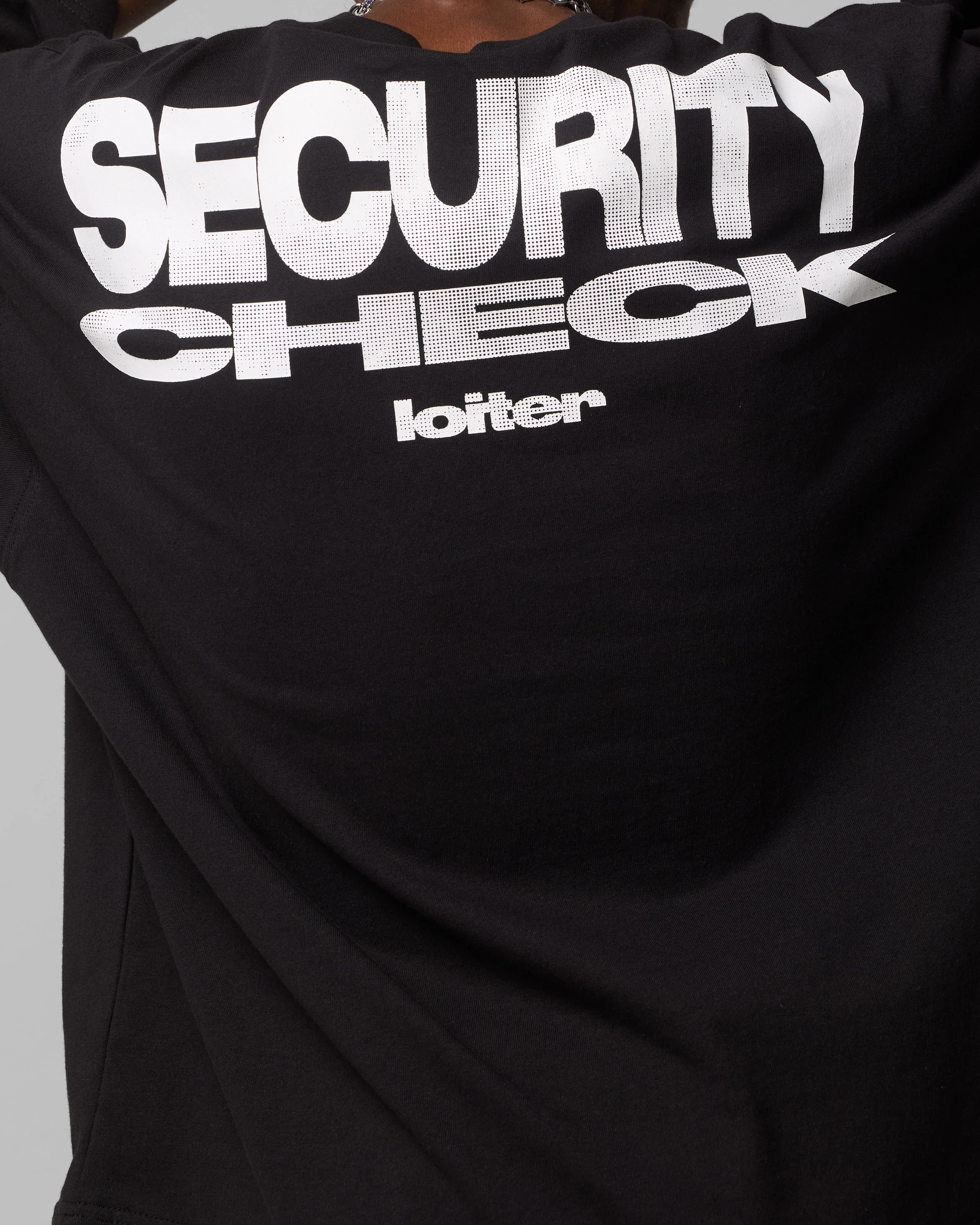 Security Check Box T-Shirt Black - Image 6