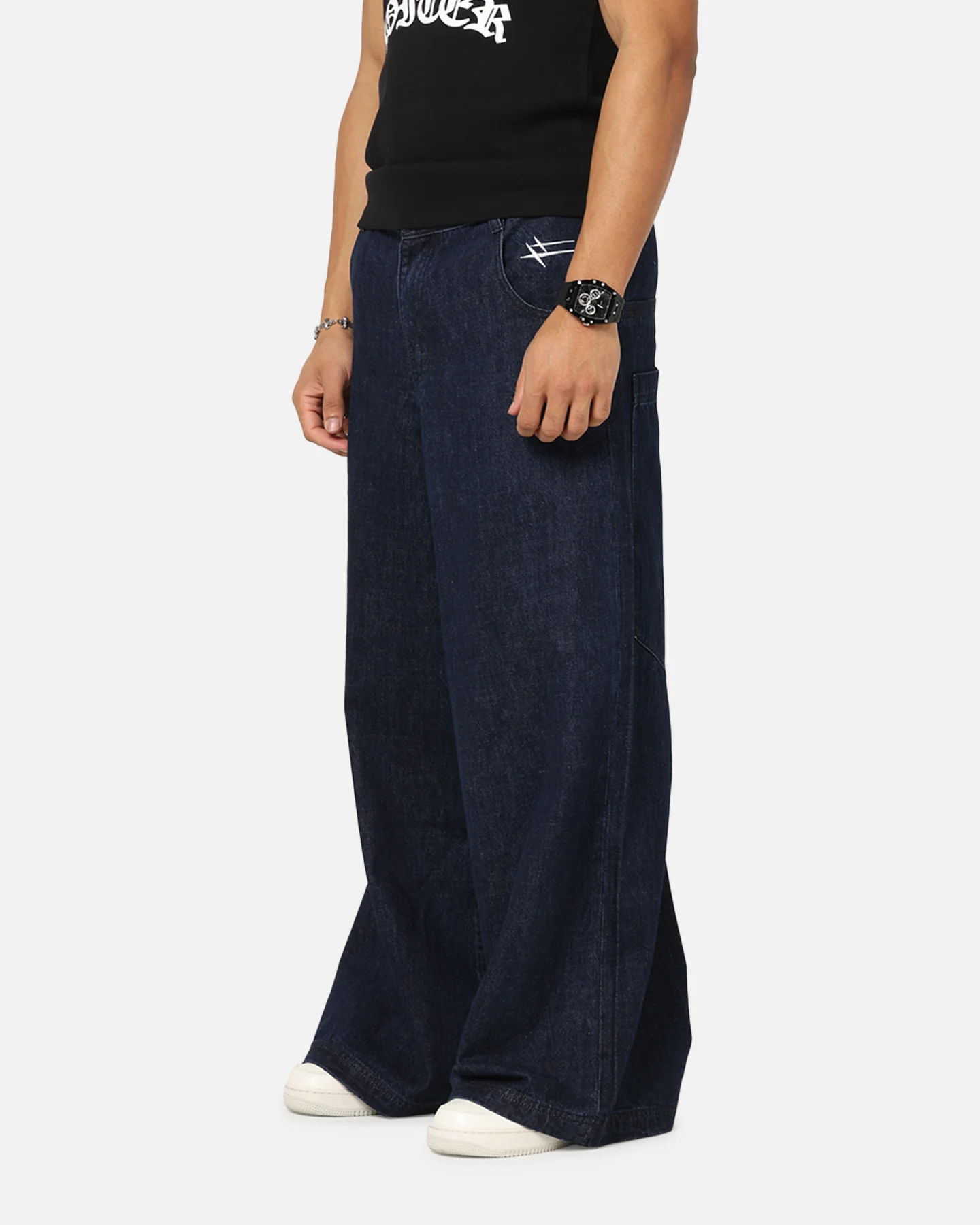Loiter Skate Jeans Dark Indigo - Image 6