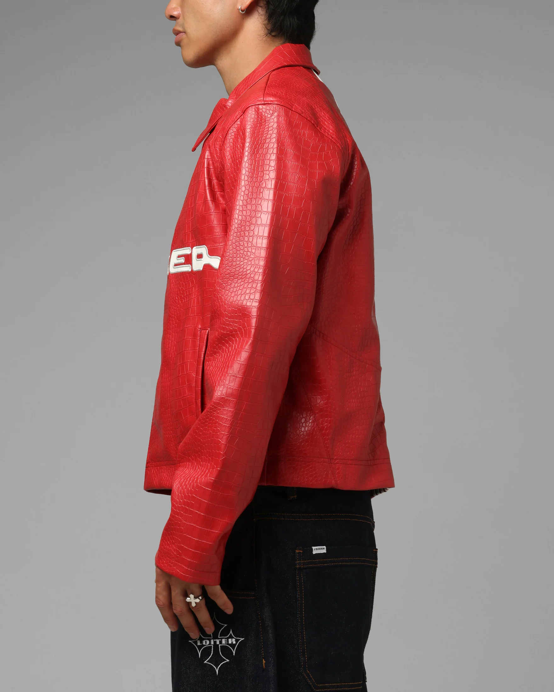 Loiter Speedster Jacket Red - Image 5