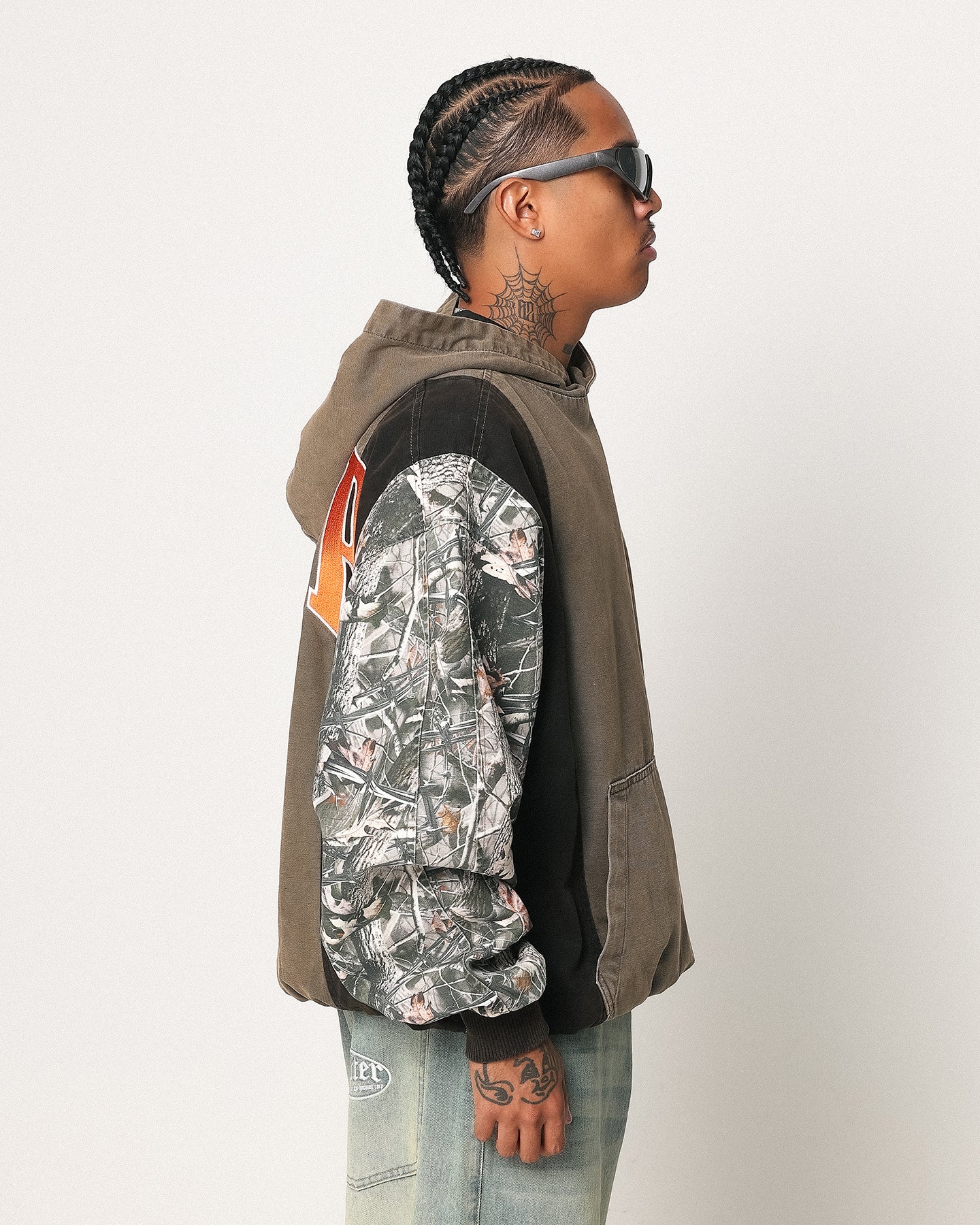 Loiter Splinter Hoodie Khaki/Camo - Image 8