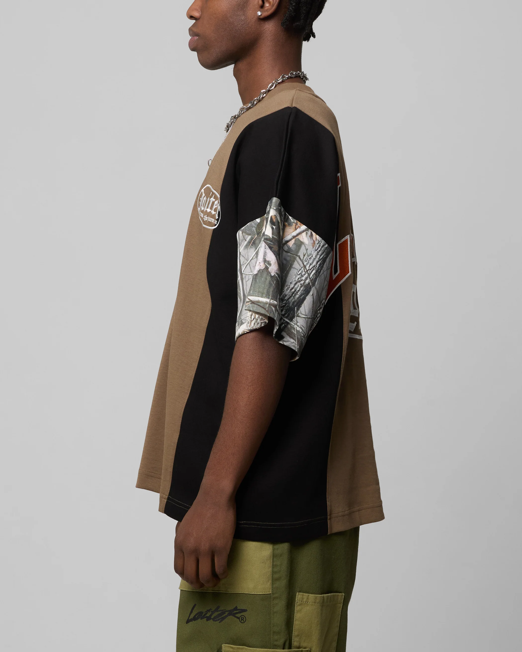 Splinter T-Shirt Woodland Camo - Image 3