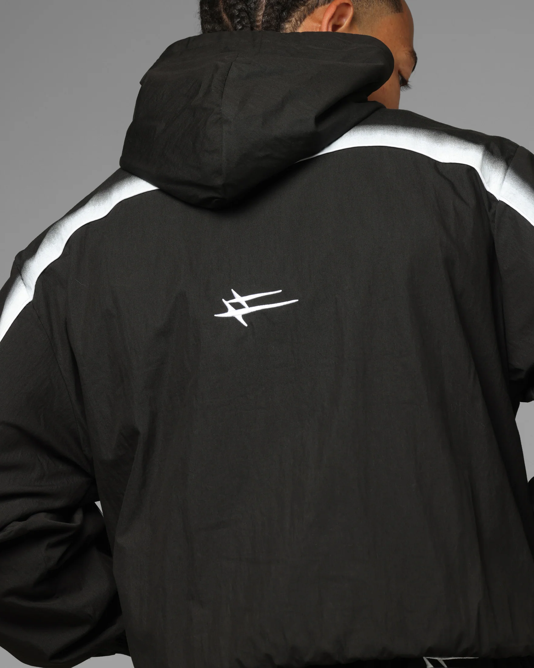 Loiter Spray Day Track Jacket Black - Image 7